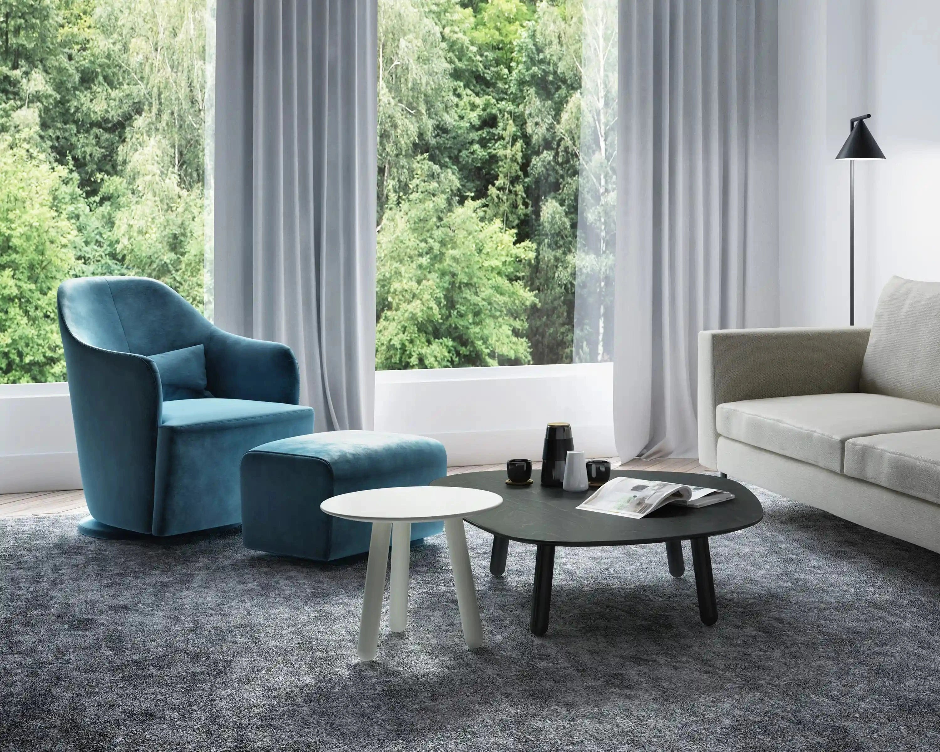 HUPPE ADELAIDE SWIVEL ROCKING CHAIR