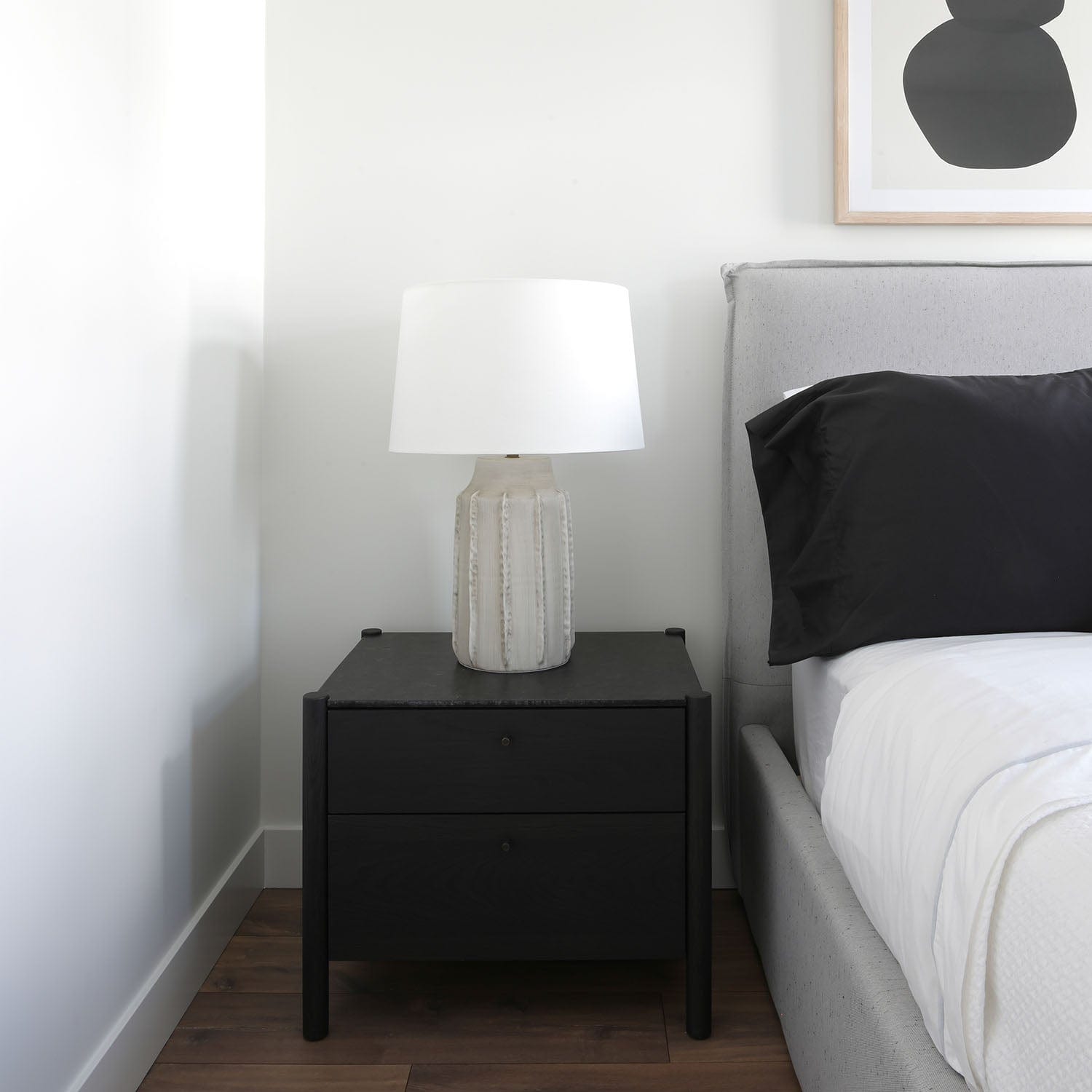 HUPPE JULES 2 DRAWER NIGHTSTAND