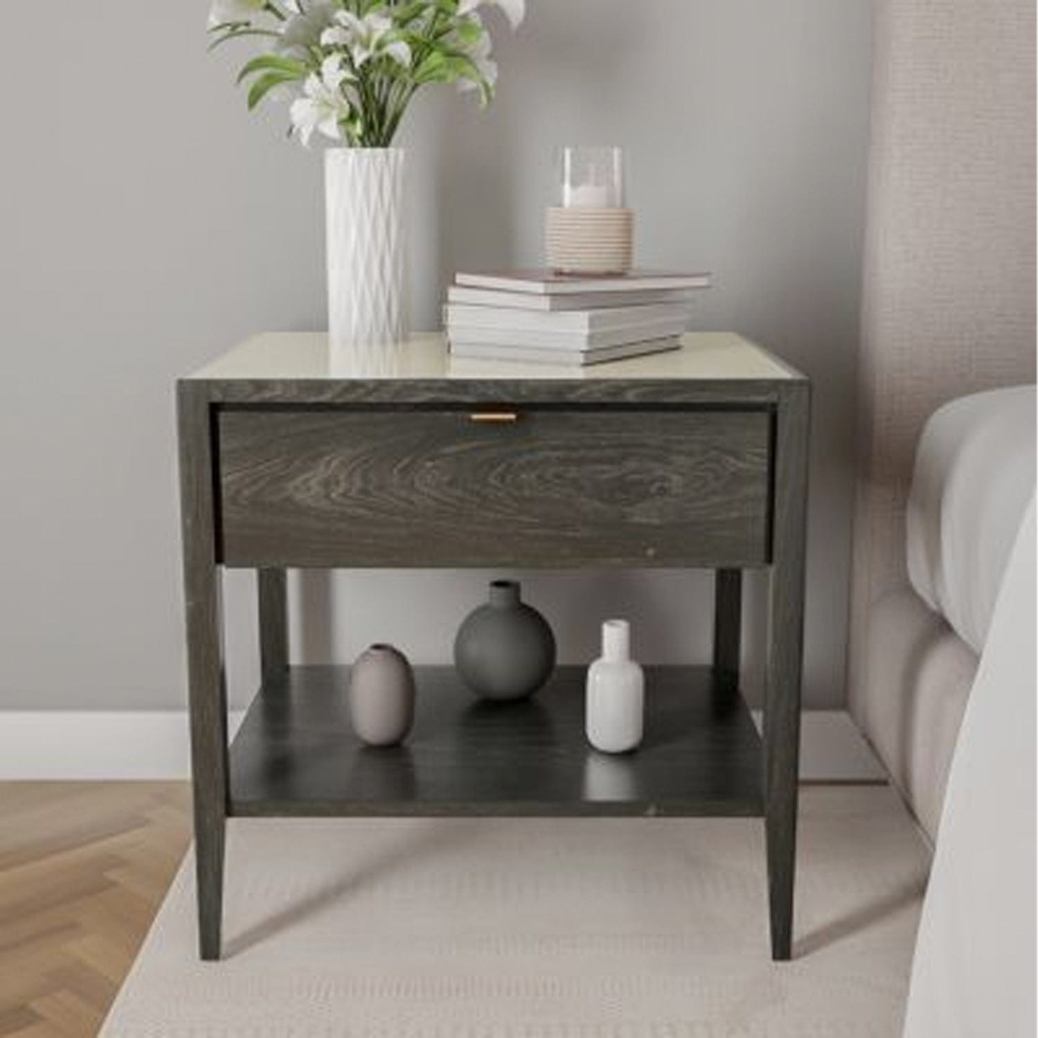 HUPPE WINSTON 1 DRAWER NIGHT TABLE