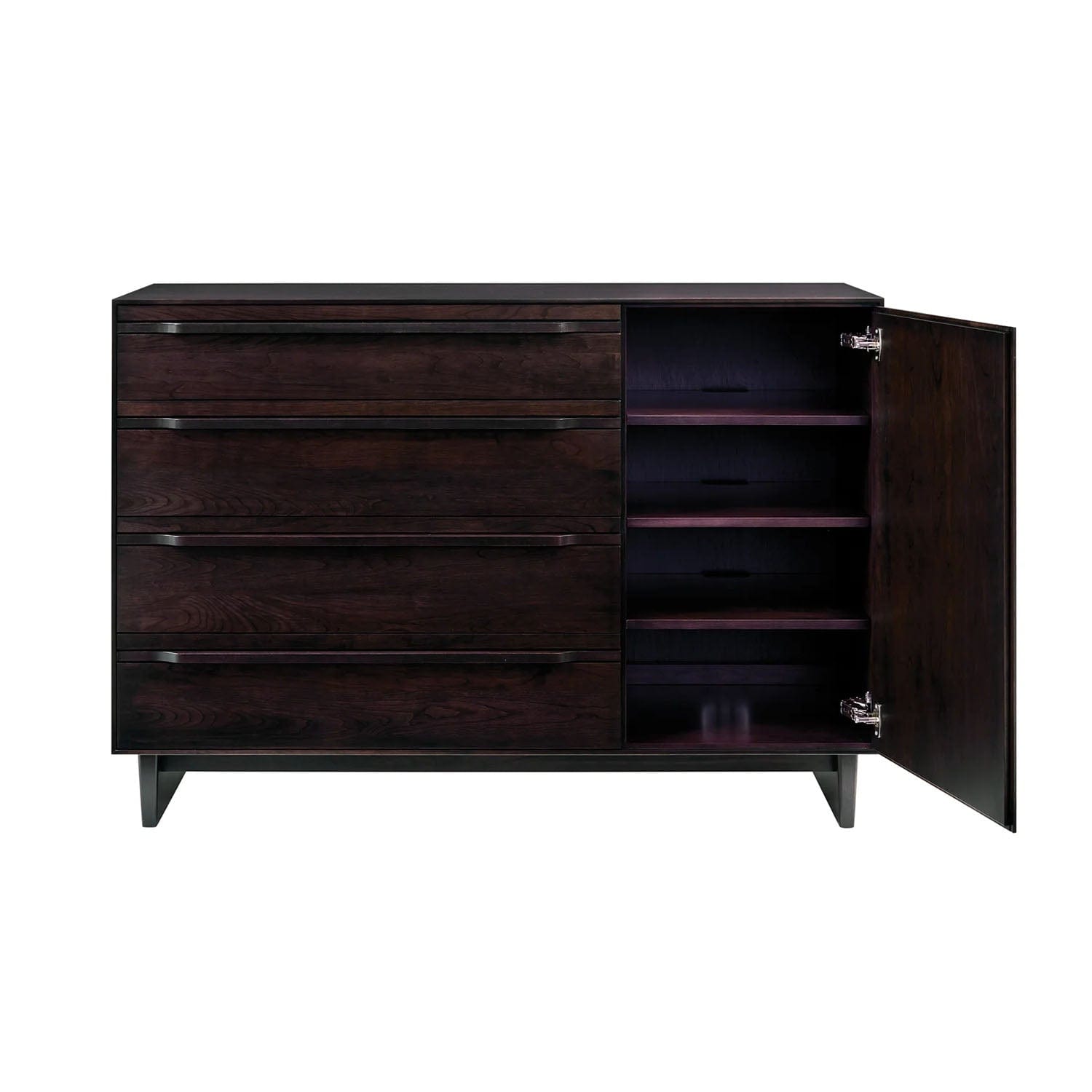 WEST BROTHERS FURNITURE CAMBER DOOR DRESSER