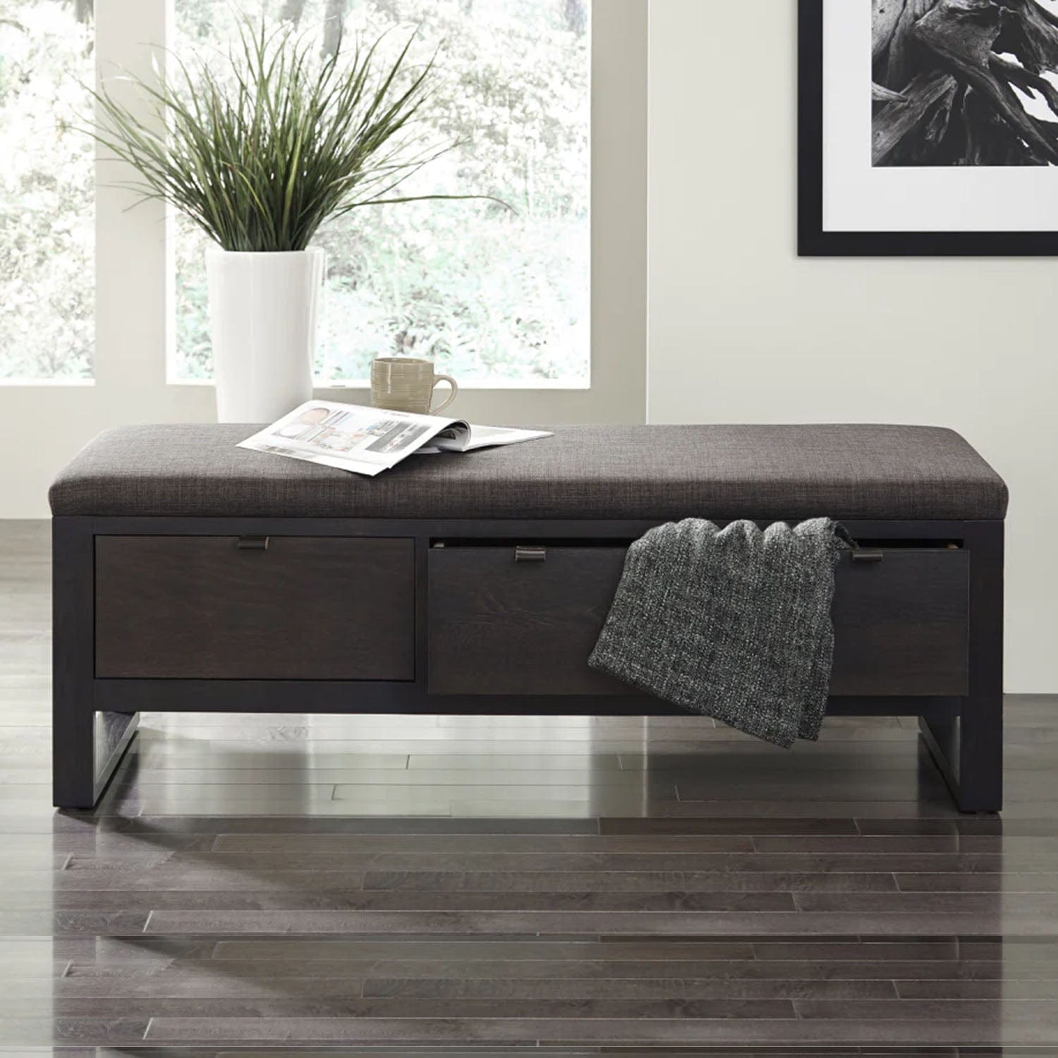 WEST BROTHERS FURNITURE FULTON STORAGE BENCH