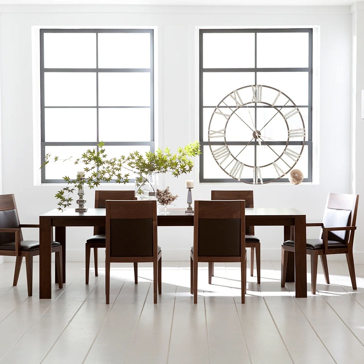 WEST BROTHERS FURNITURE PHASE EXTENSION DINING TABLE