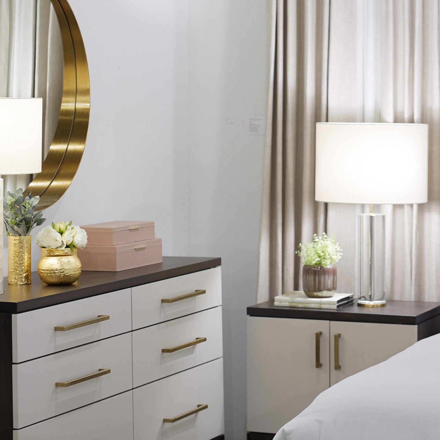 ONCE A TREE FURNITURE CARMEN WIDE NIGHTSTAND