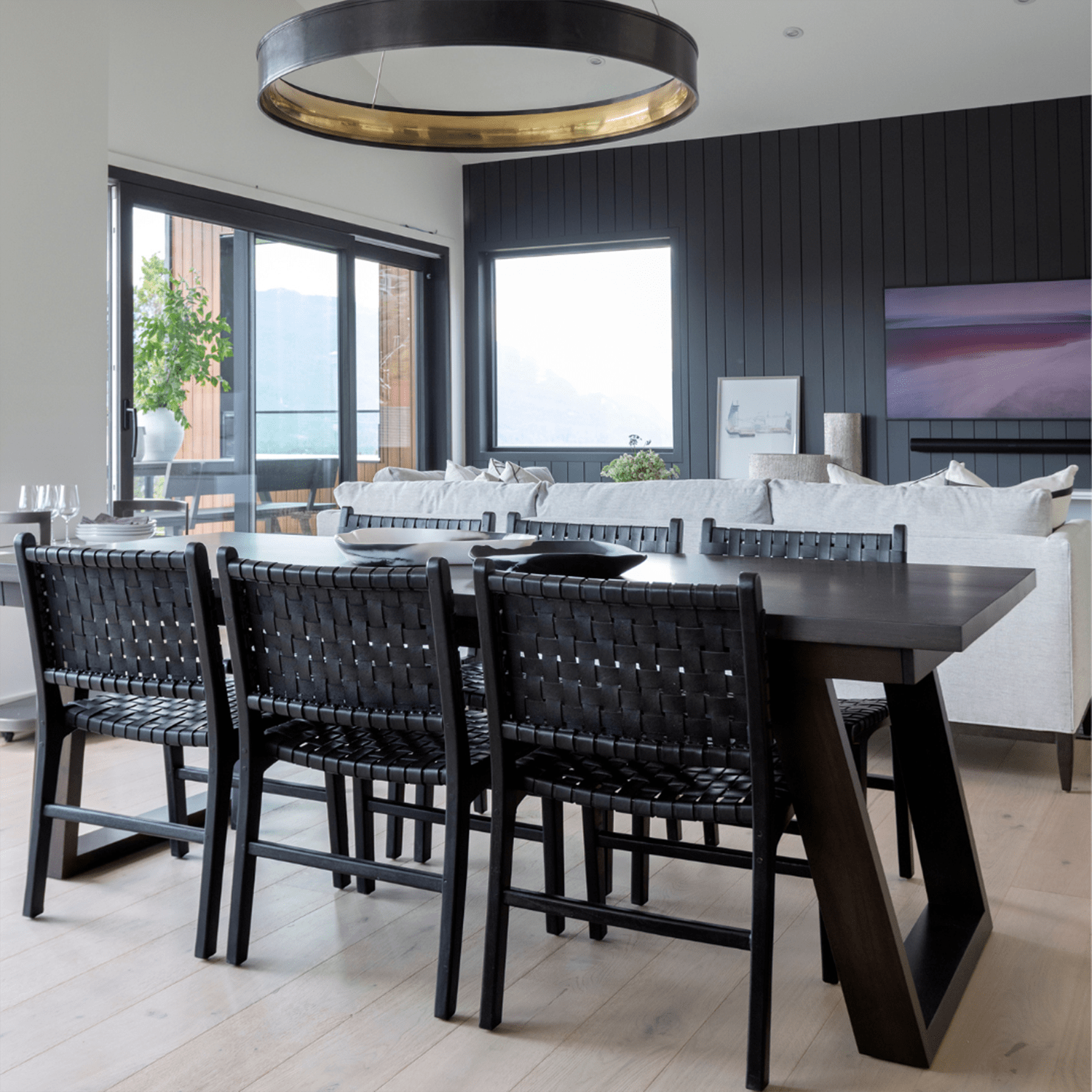 ONCE A TREE FURNITURE GARRISON EXTENSION DINING TABLE