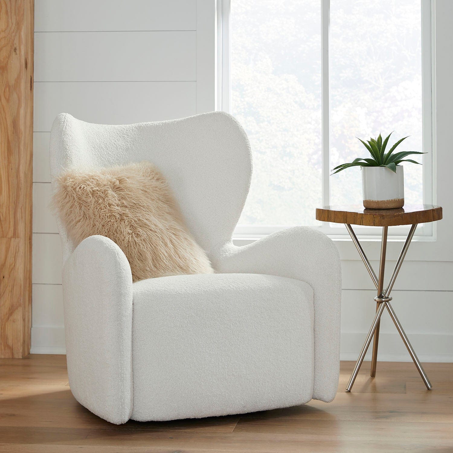 AMERICAN LEATHER KOBE SWIVEL CHAIR