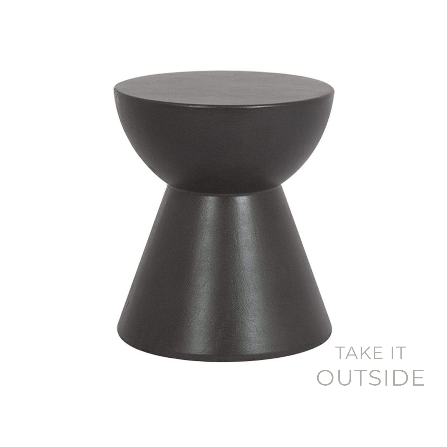 SUNSET WEST ROUND END TABLE