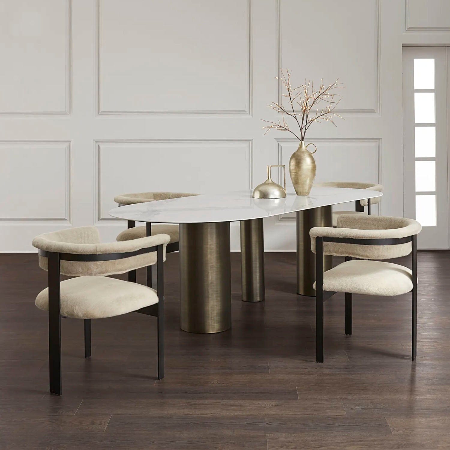 INTERLUDE HOME DARCY CHAIR