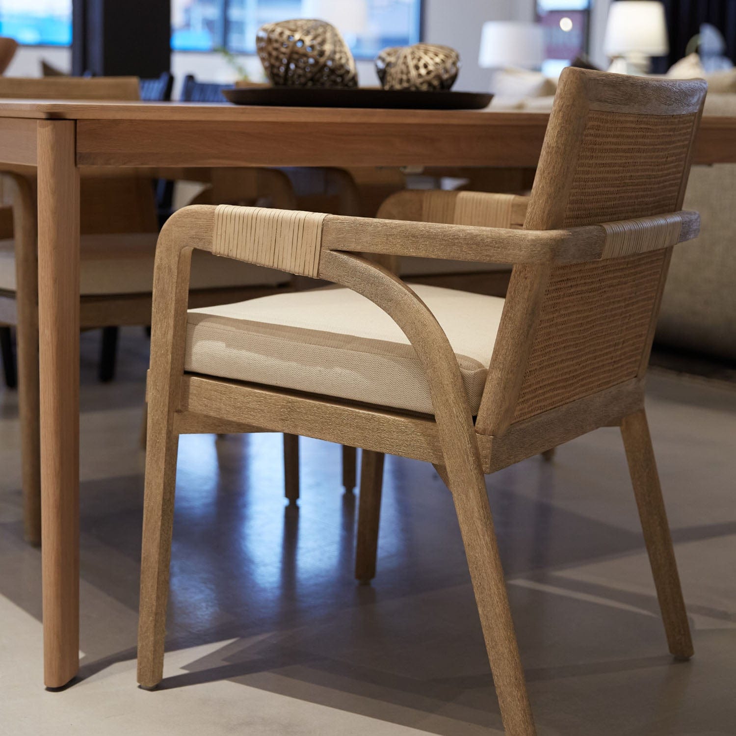 INTERLUDE HOME DELRAY ARM CHAIR