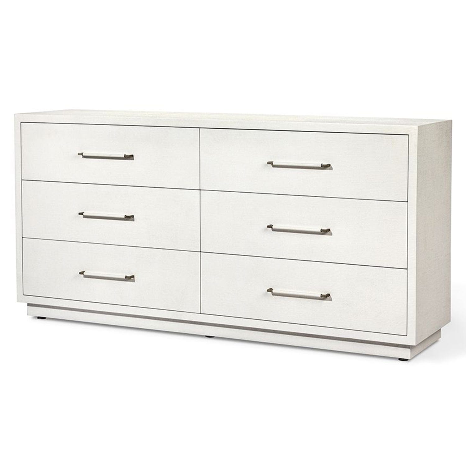 INTERLUDE HOME TAYLOR 6 DRAWER CHEST White