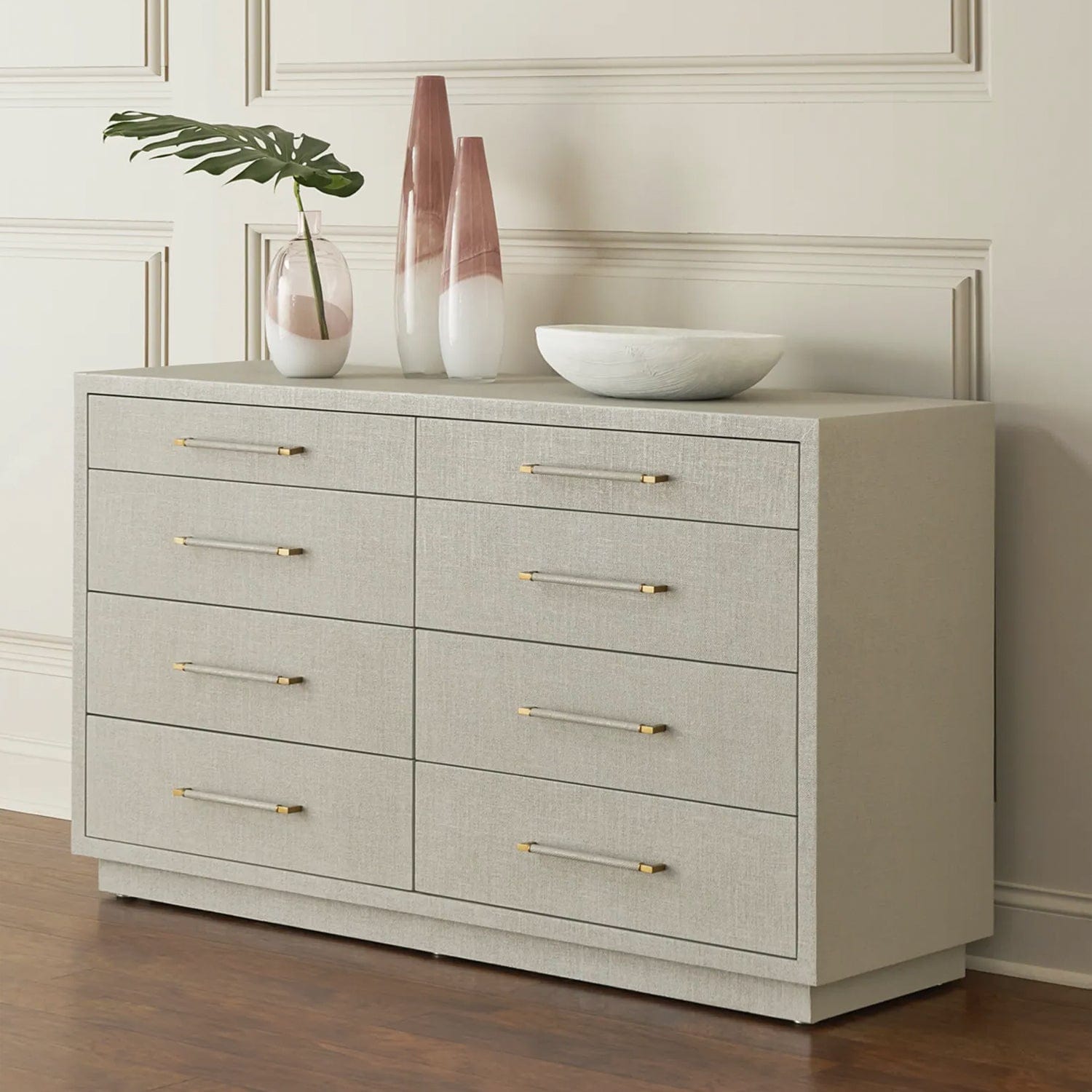 INTERLUDE HOME TAYLOR 8 DRAWER CHEST