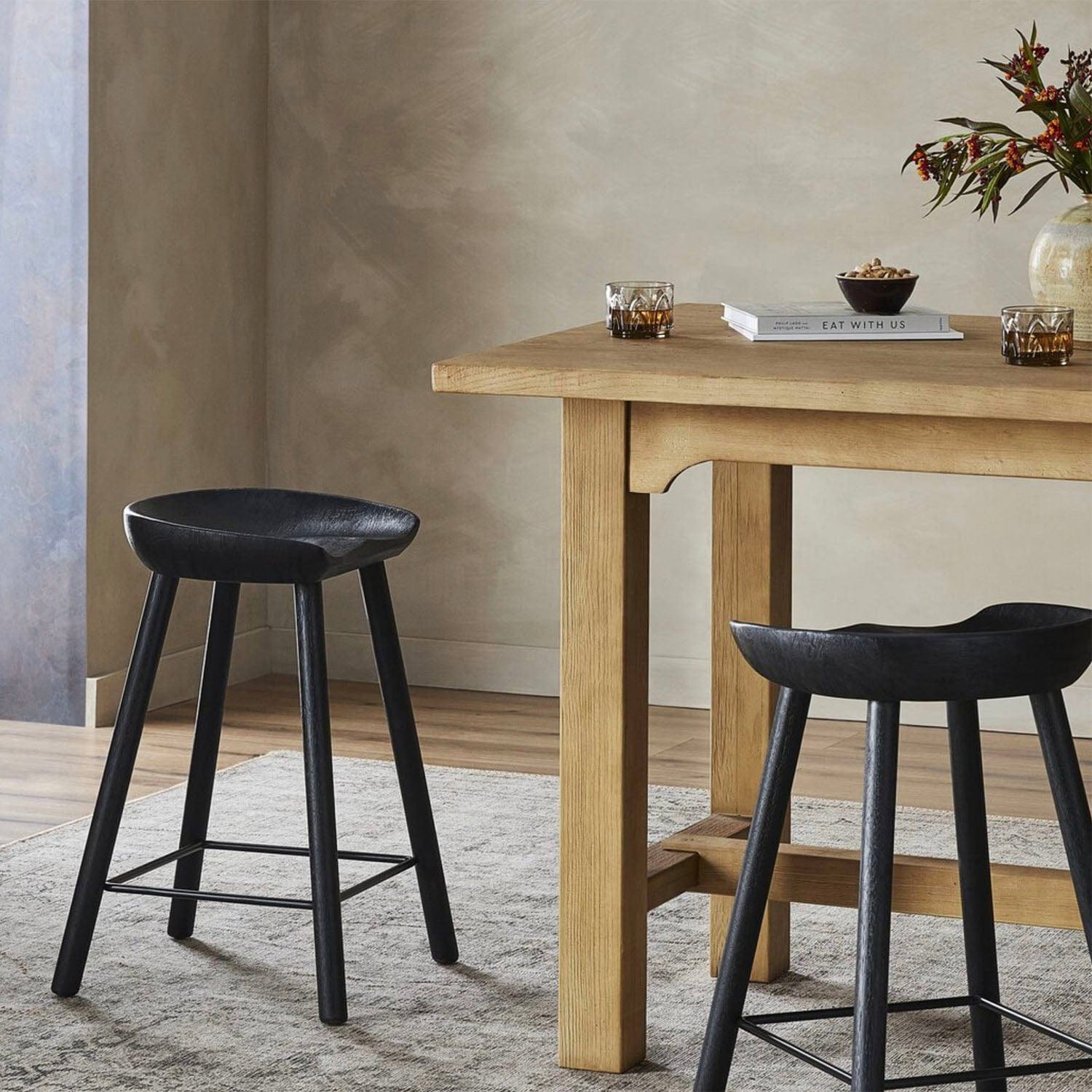 FOUR HANDS BARRETT STOOL