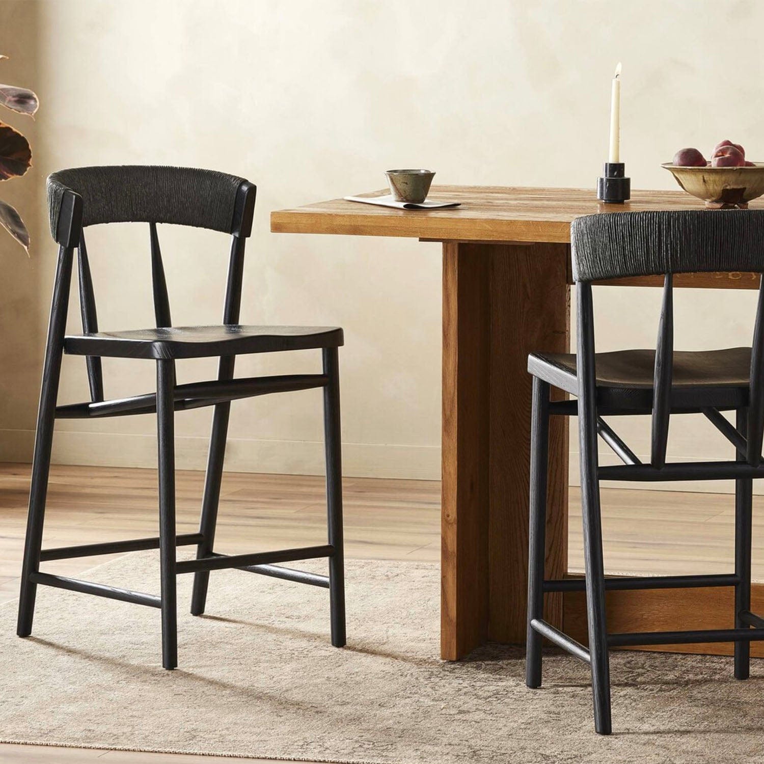 FOUR HANDS BUXTON STOOL