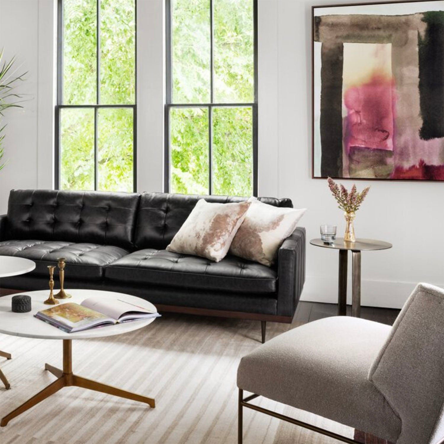 FOUR HANDS DOUGLAS END TABLE