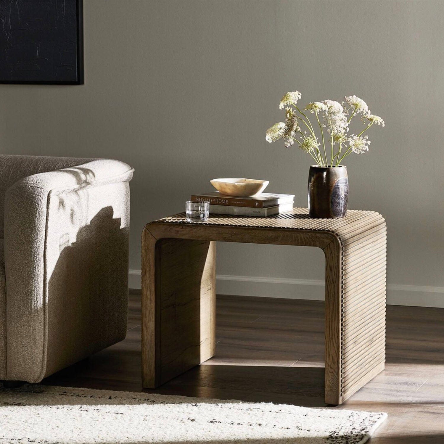 FOUR HANDS LEO END TABLE