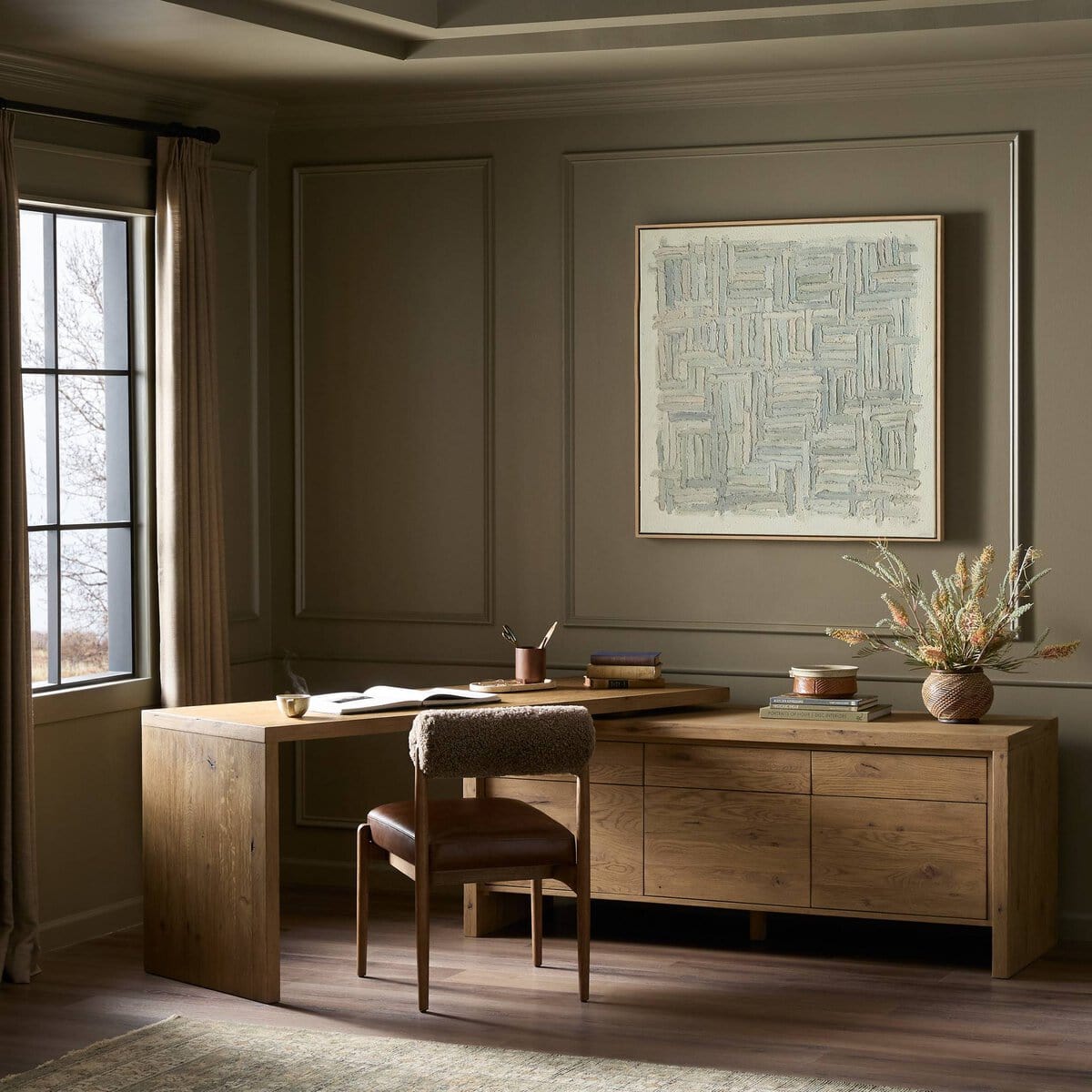 FOUR HANDS NOAH ROTATING DESK