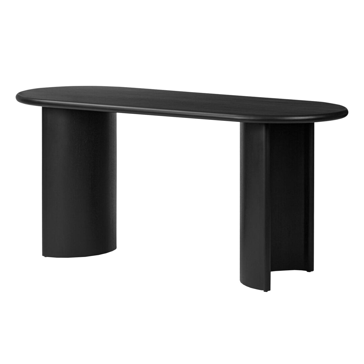 FOUR HANDS PADEN DESK Aged Black Acaia