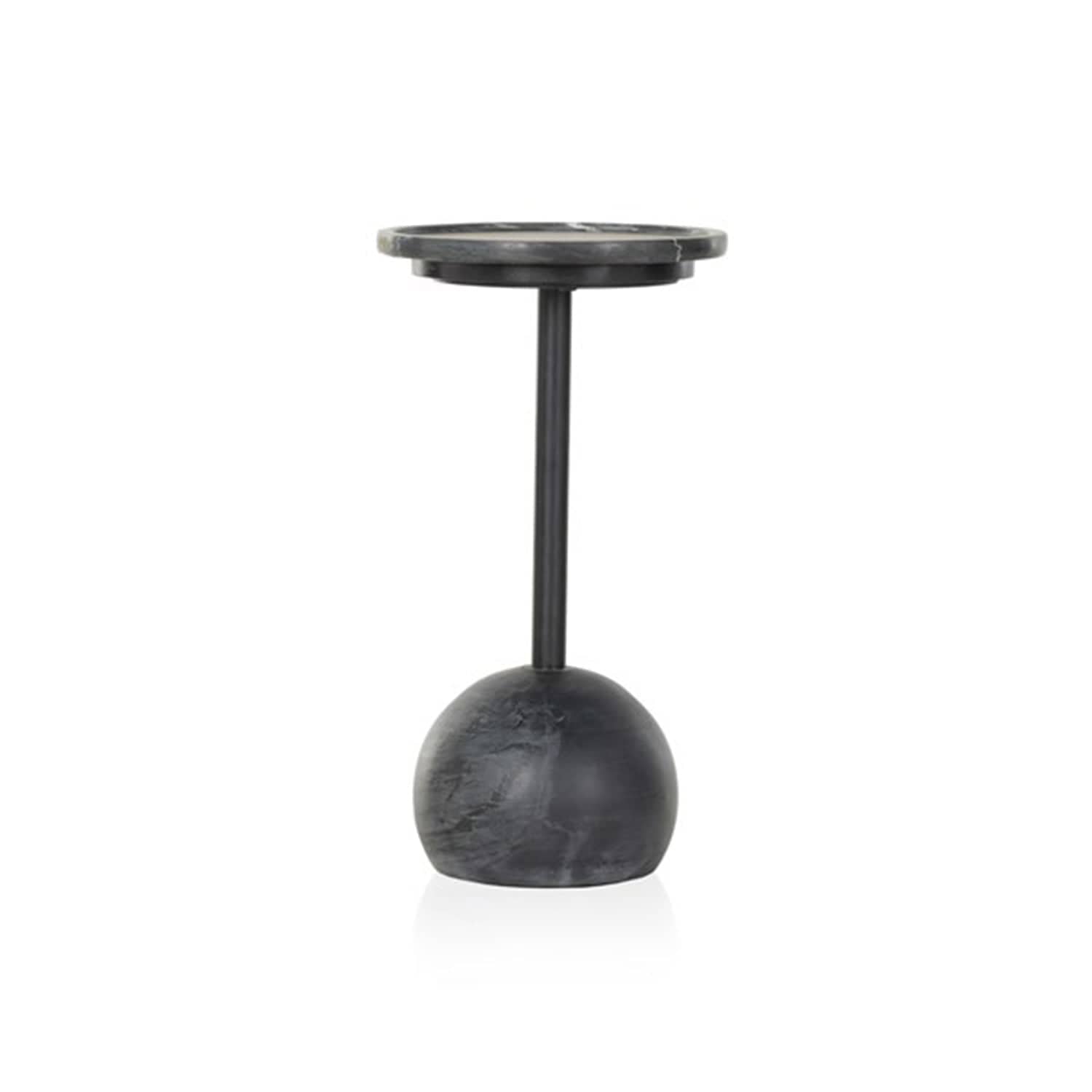 FOUR HANDS VIOLA ACCENT TABLE Black Marble