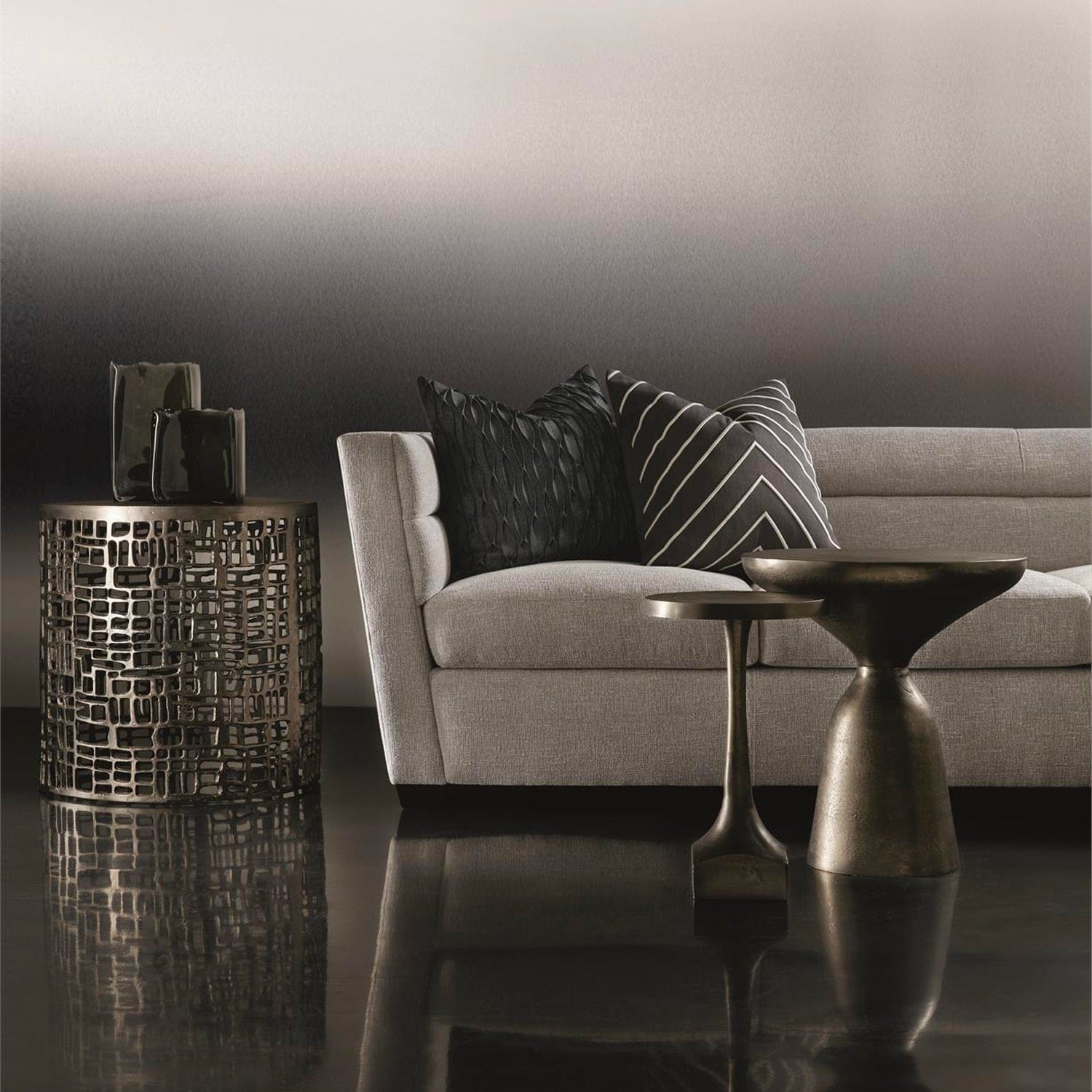 BERNHARDT AARON CHAIRSIDE TABLE