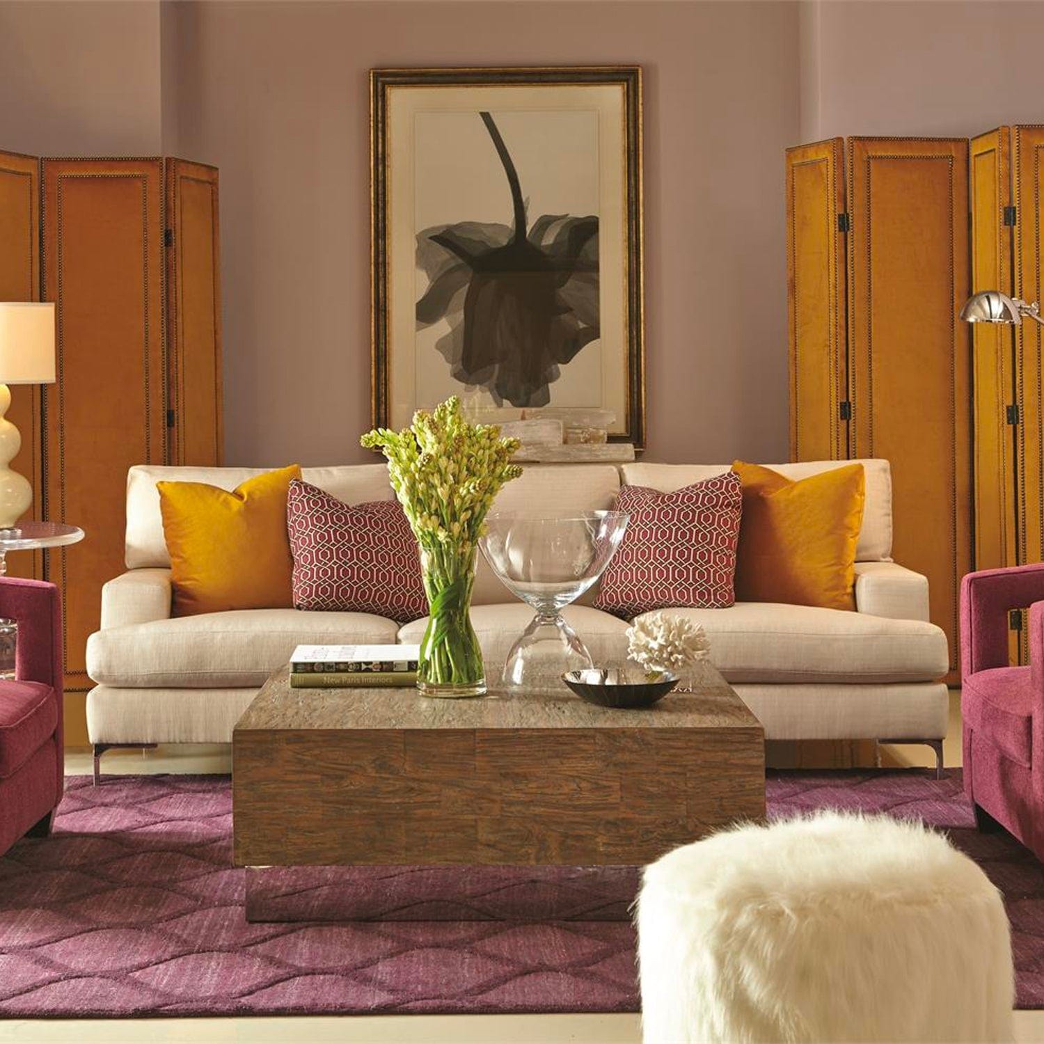 BERNHARDT CARVER SOFA