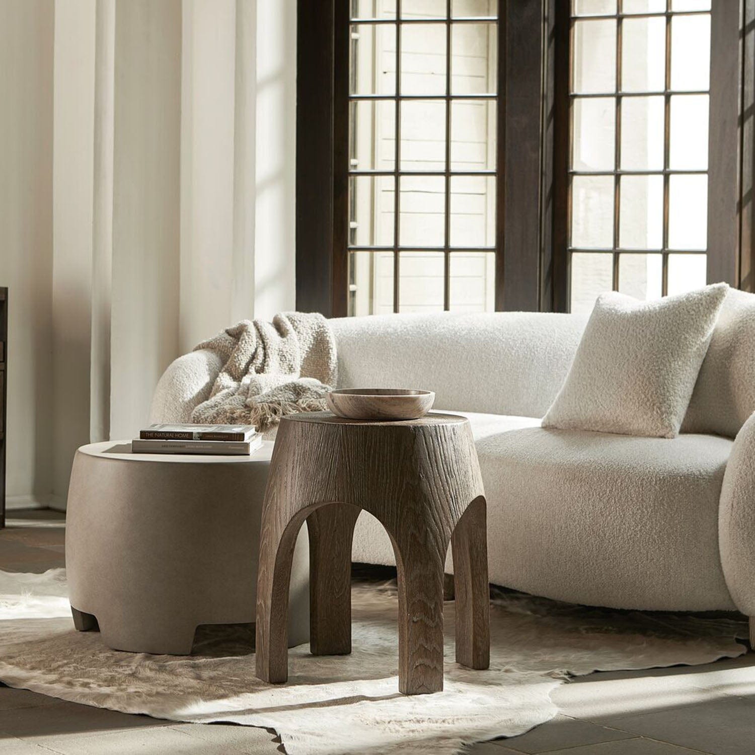 BERNHARDT CASA PAROS SIDE TABLE