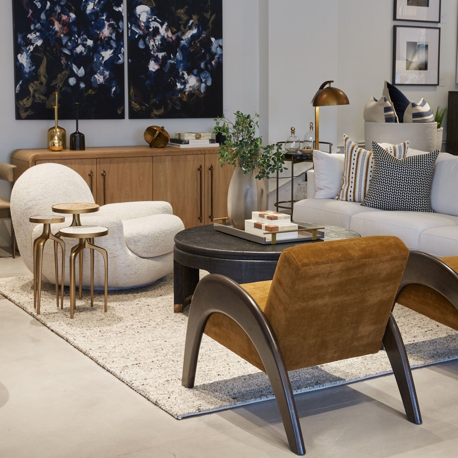 BERNHARDT DUBOIS COCKTAIL TABLE