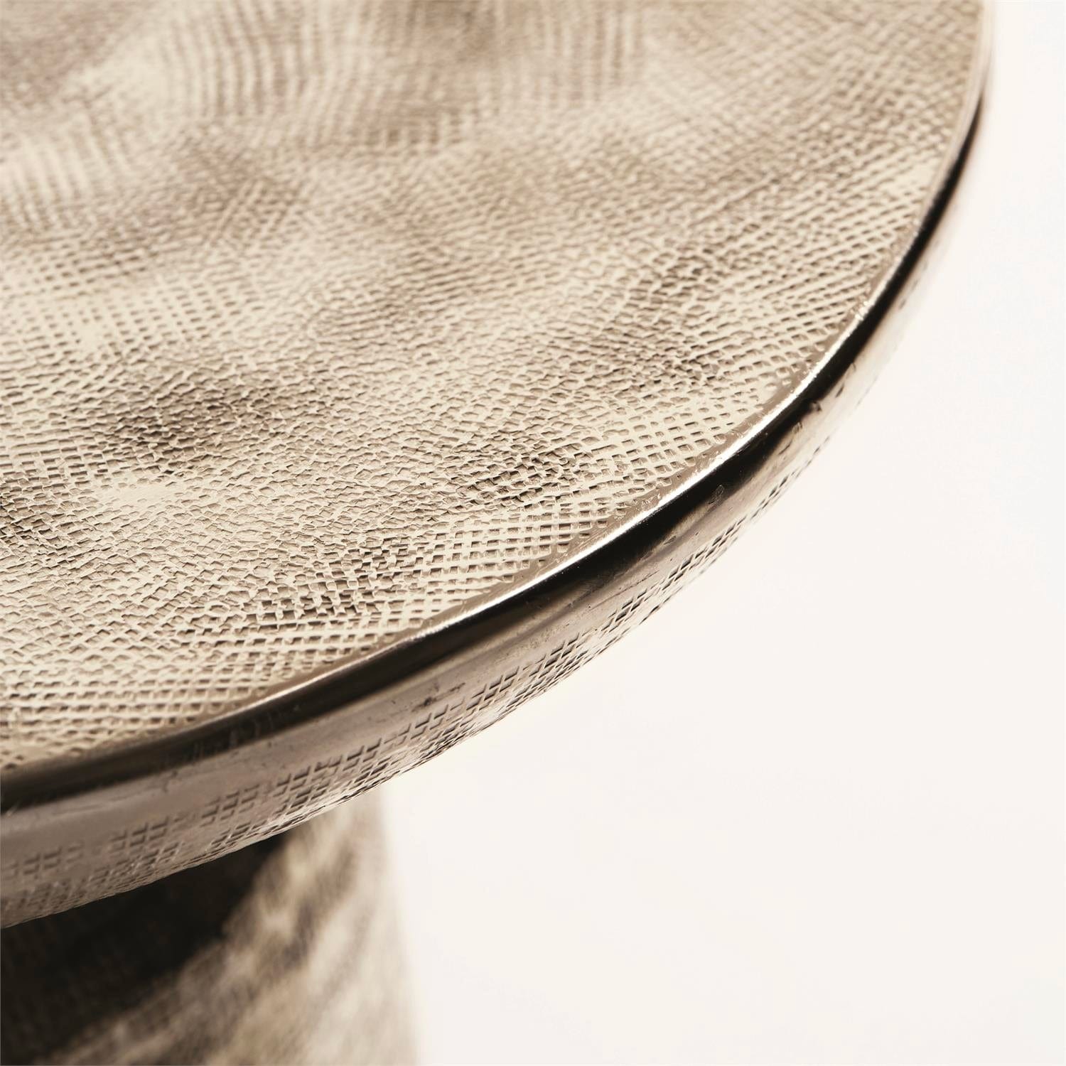 BERNHARDT LORRAINE ROUND CHAIRSIDE TABLE