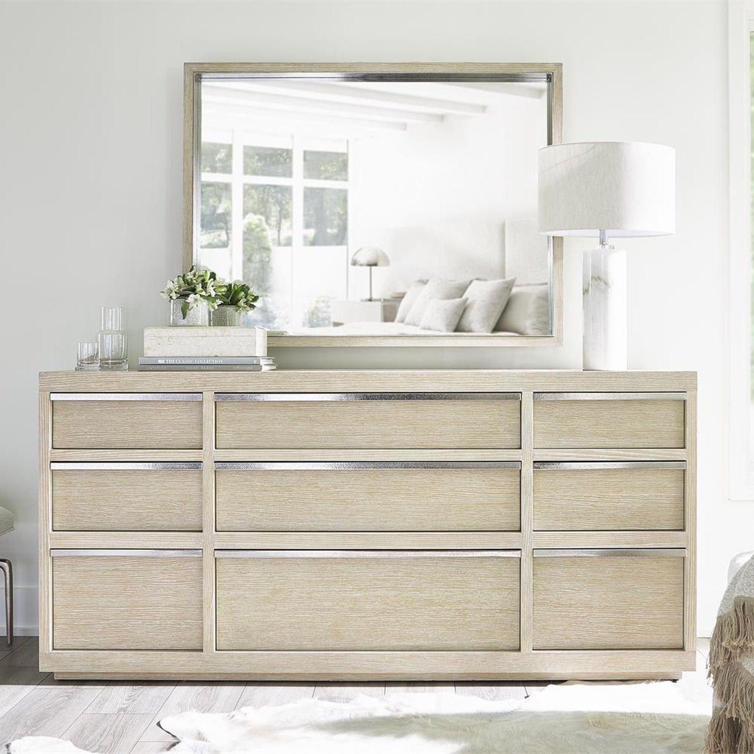 BERNHARDT SOLARIA 9 DRAWER DRESSER