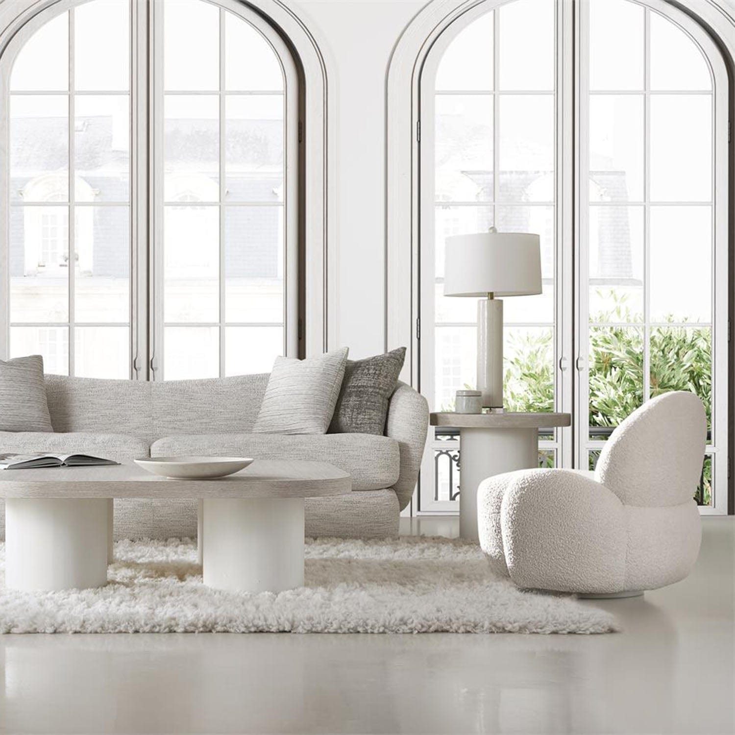 BERNHARDT ST. JEAN SWIVEL CHAIR