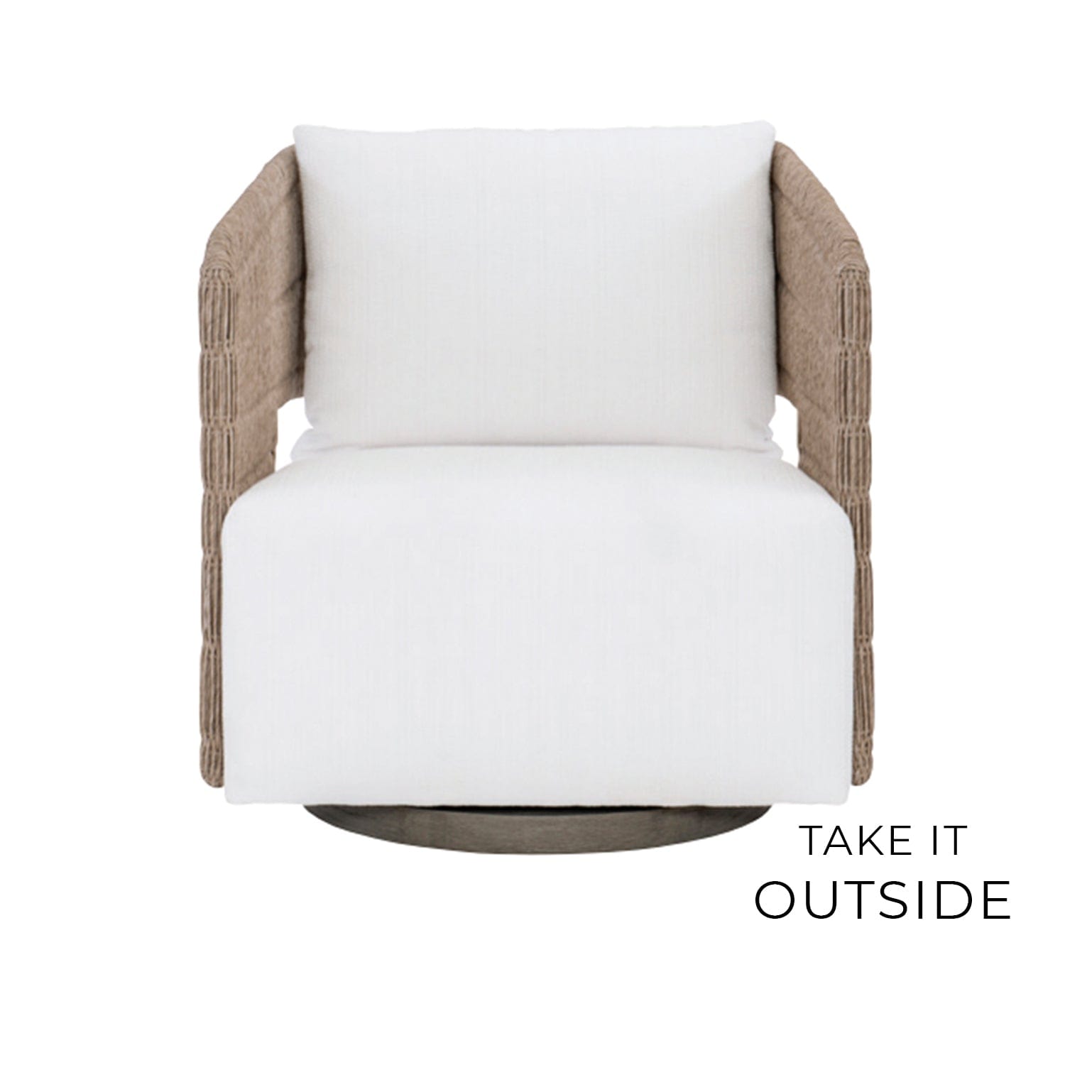 BERNHARDT MALDIVES SWIVEL CHAIR