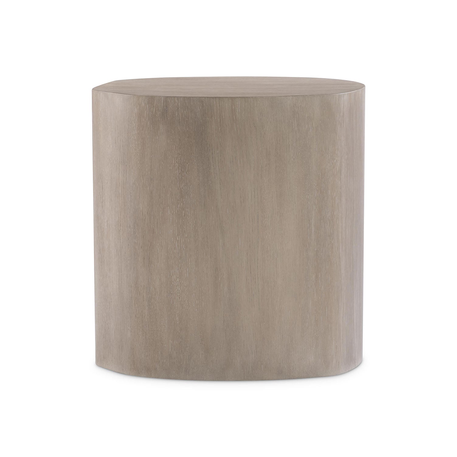 Weston wooden side table with a light brown finish on a white background