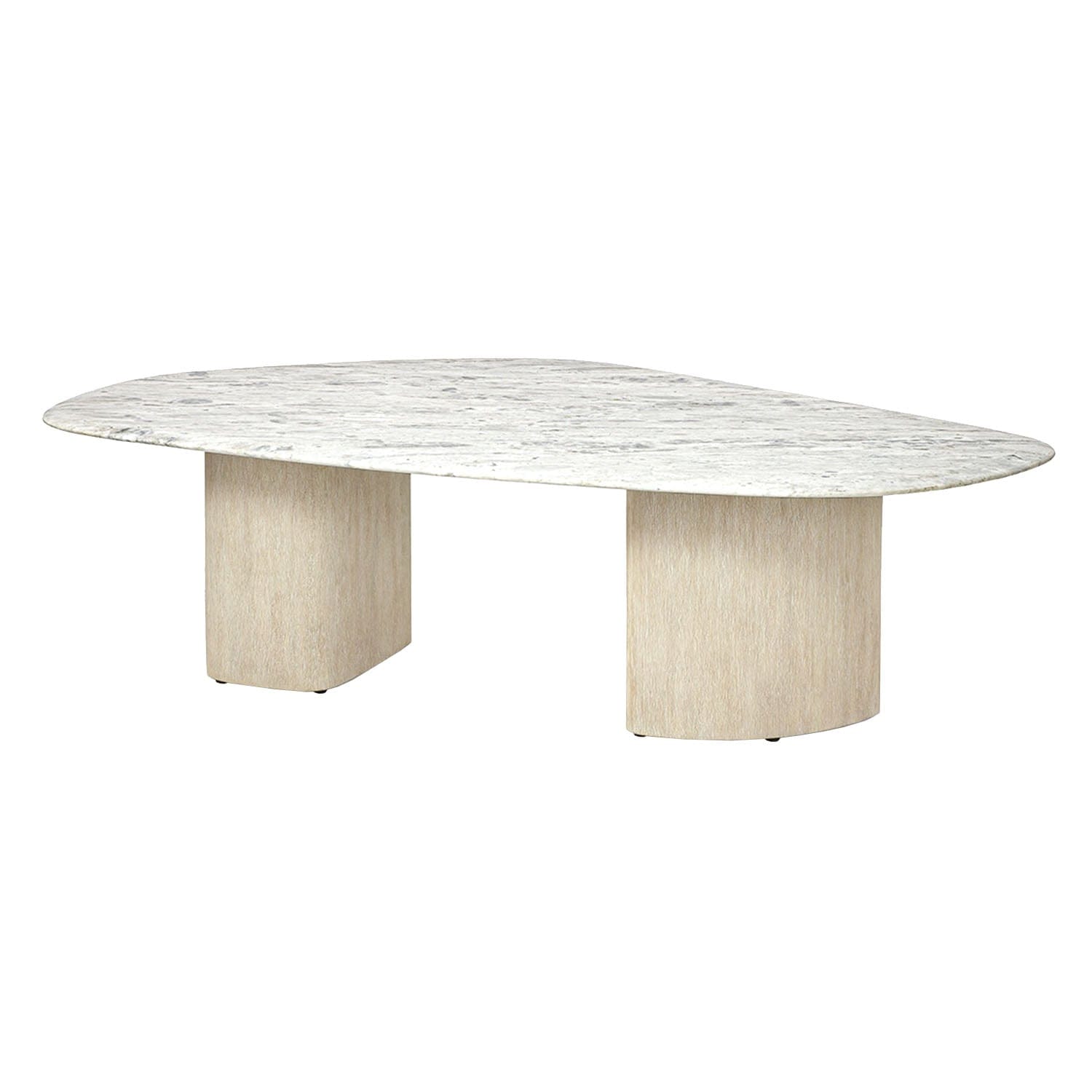 PALECEK CALEB COFFEE TABLE Tall / Grey Marble