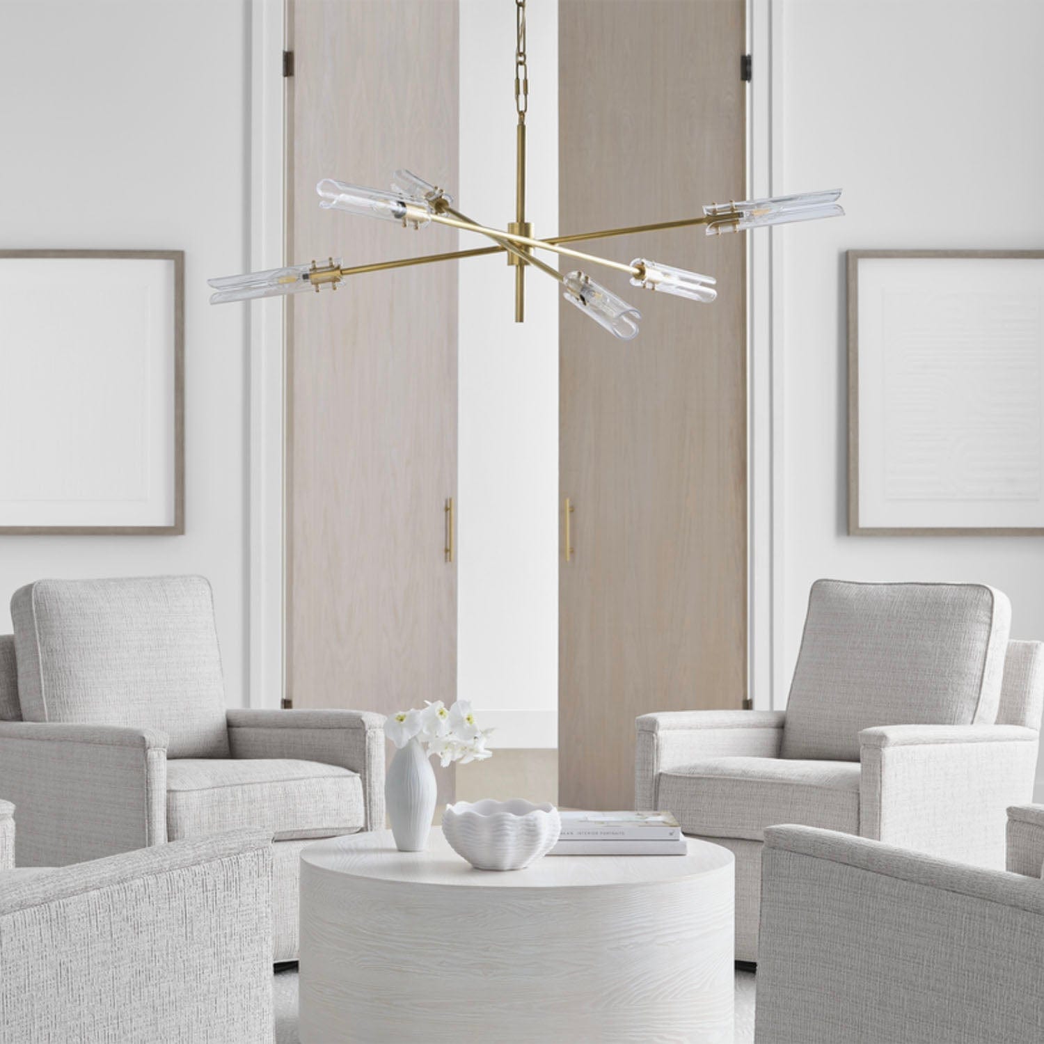 VISUAL COMFORT CASORIA CHANDELIER