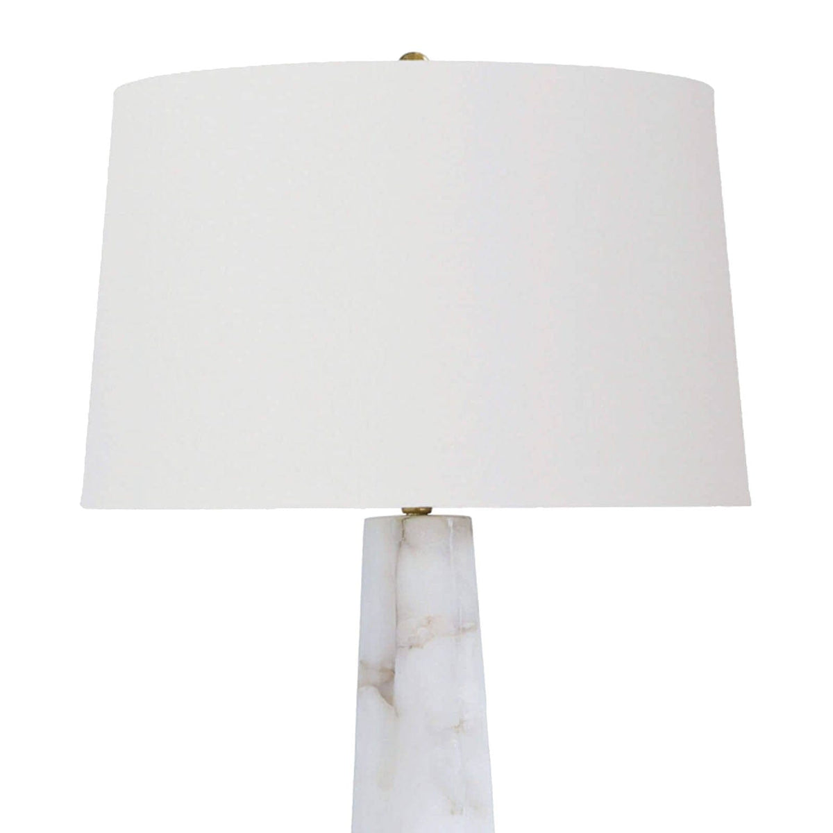REGINA ANDREW DESIGN ALABASTER QUATREFOIL TABLE LAMP