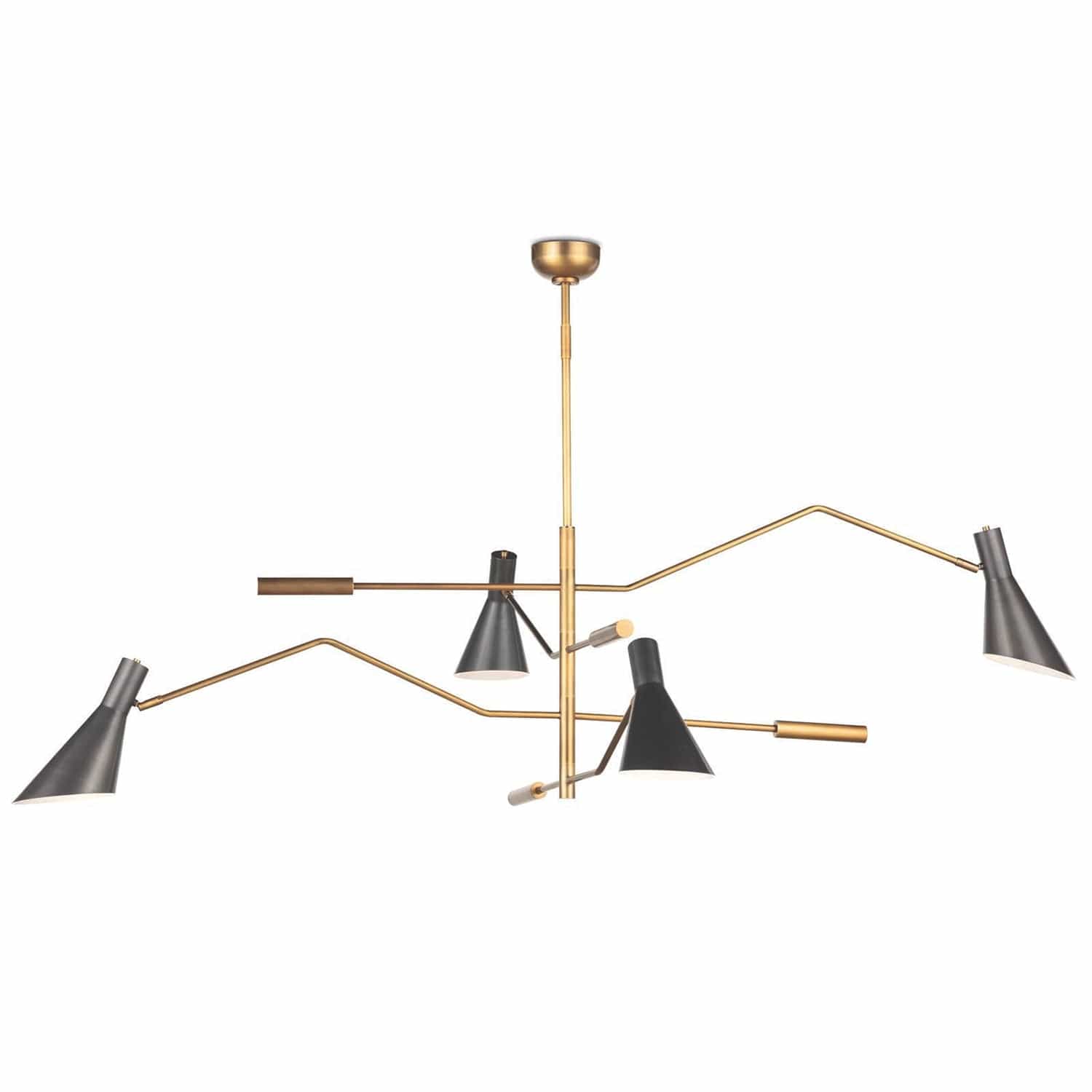 REGINA ANDREW DESIGN SPYDER CHANDELIER Black