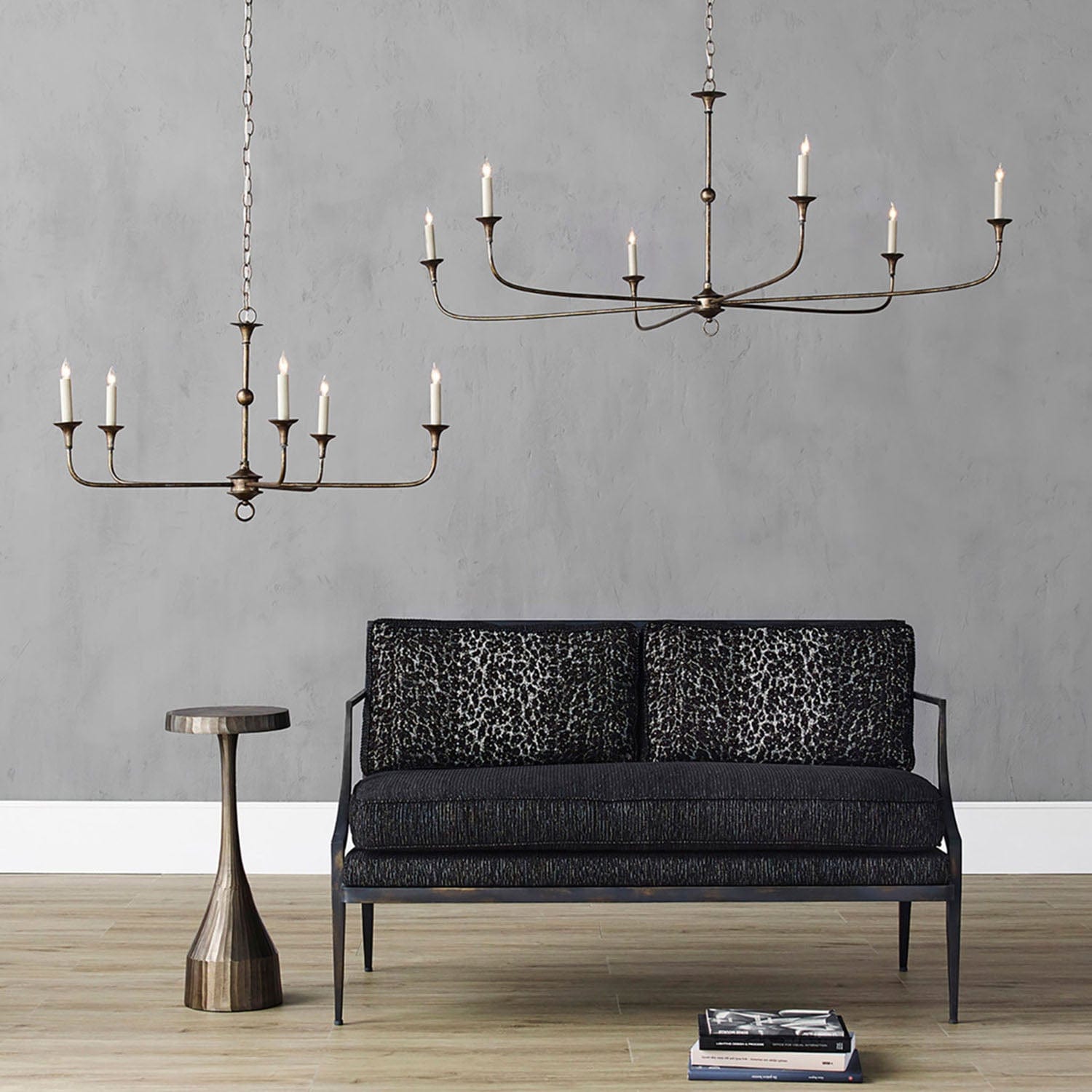 CURREY & COMPANY LUCA DRINKS TABLE