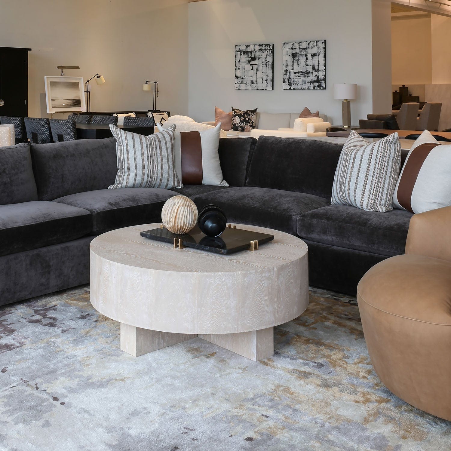 WORLDS AWAY OSLO COFFEE TABLE