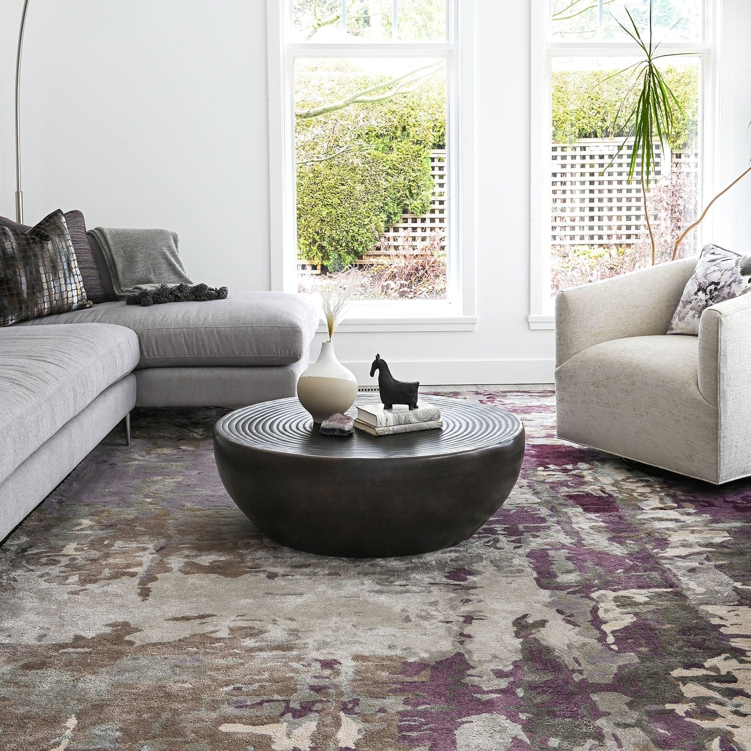 ARTERIORS CLINT LARGE COCKTAIL TABLE Antique Bronze