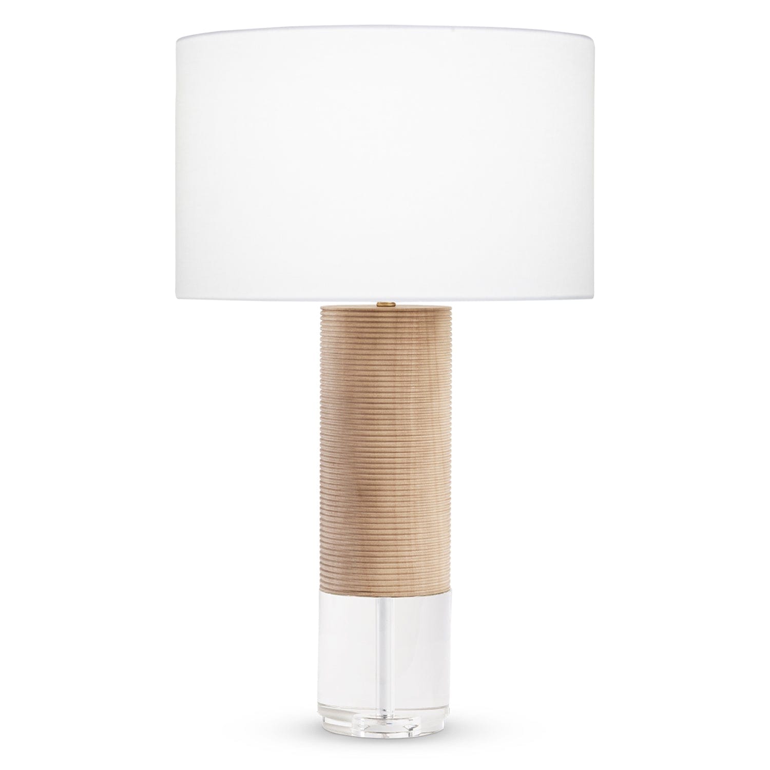 FLOW DECOR ADMIRAL LAMP White Linen