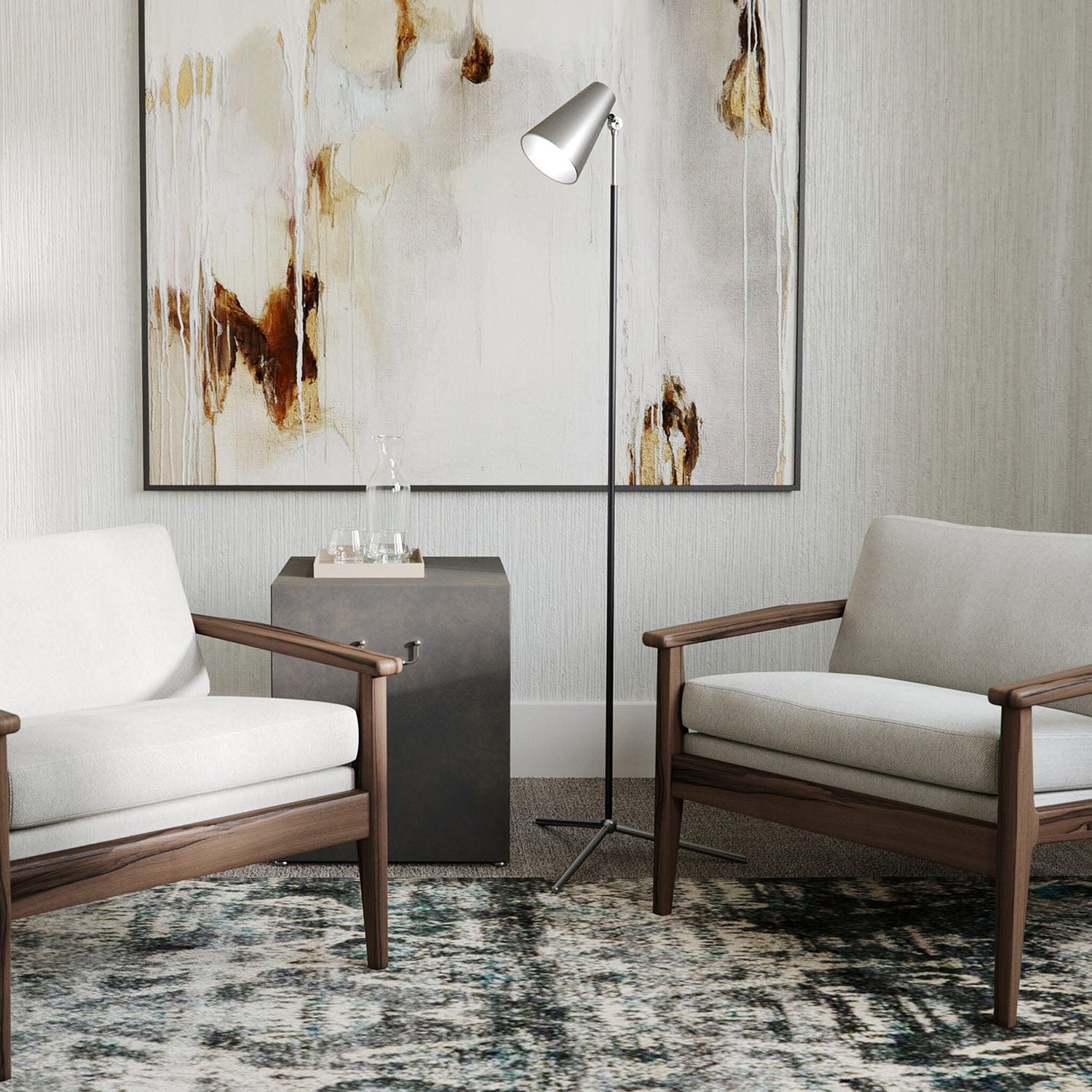 FLOW DECOR CHASE FLOOR LAMP