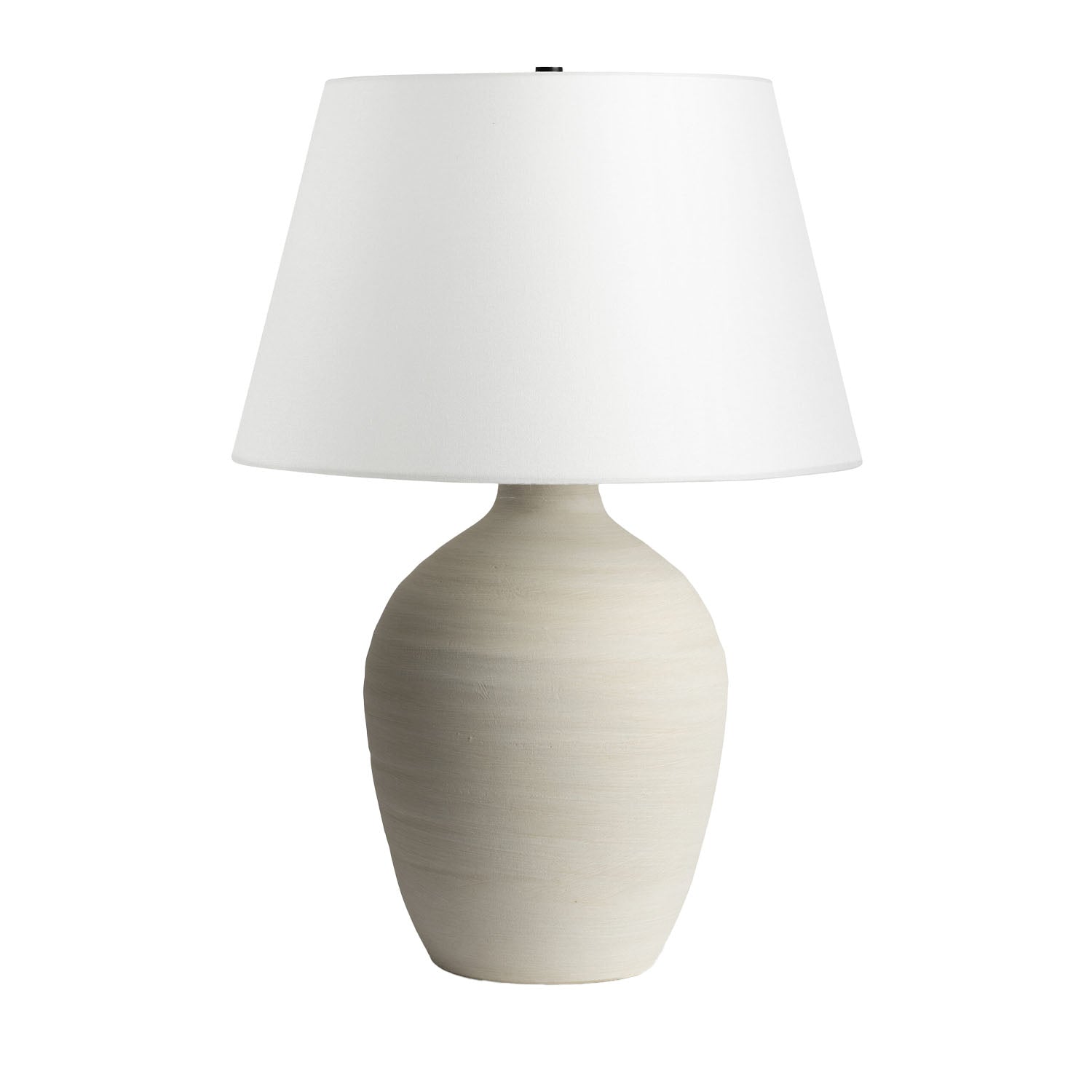 FLOW DECOR DUNDALK LAMP Off White Linen