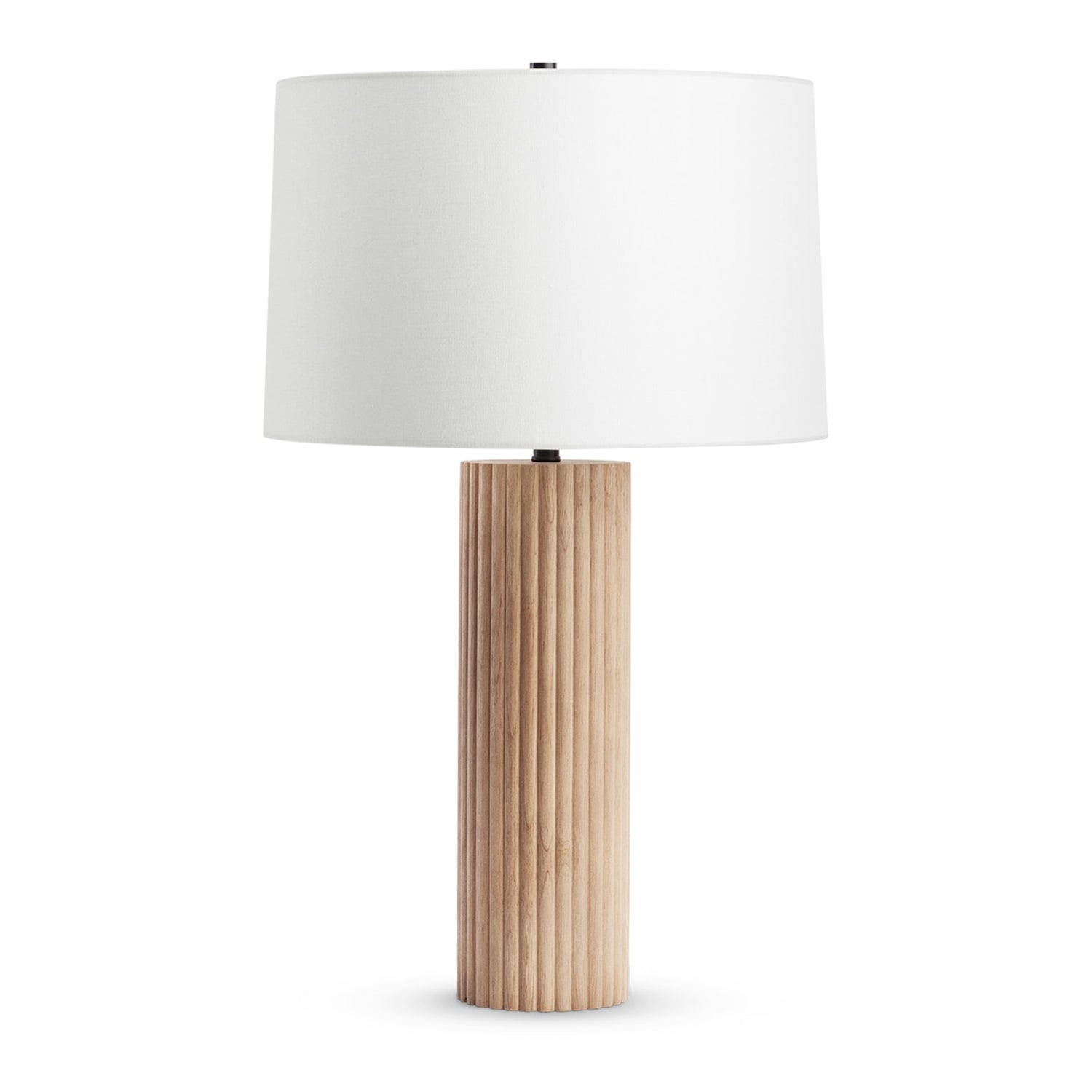 FLOW DECOR NELSON LAMP Off White Linen