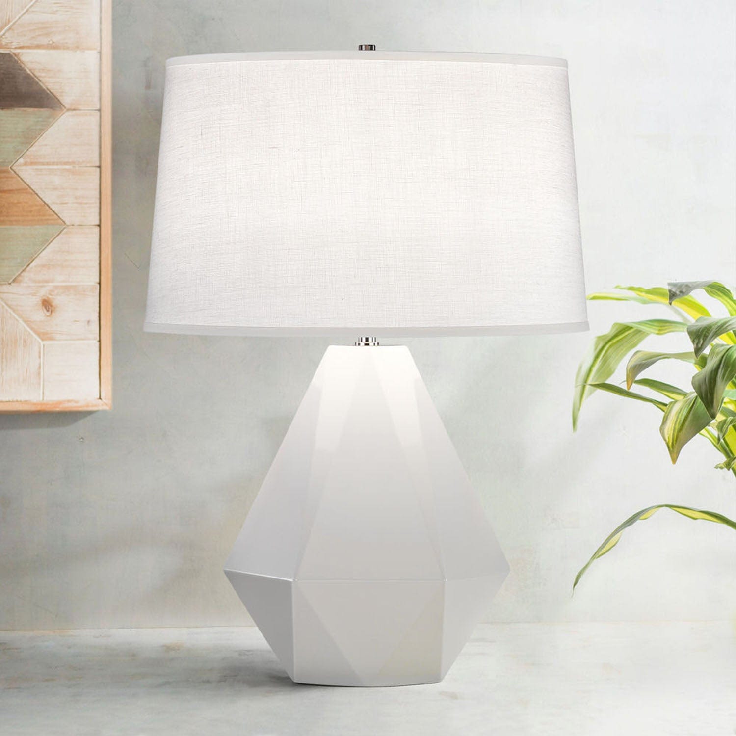 ROBERT ABBEY DELTA TABLE LAMP