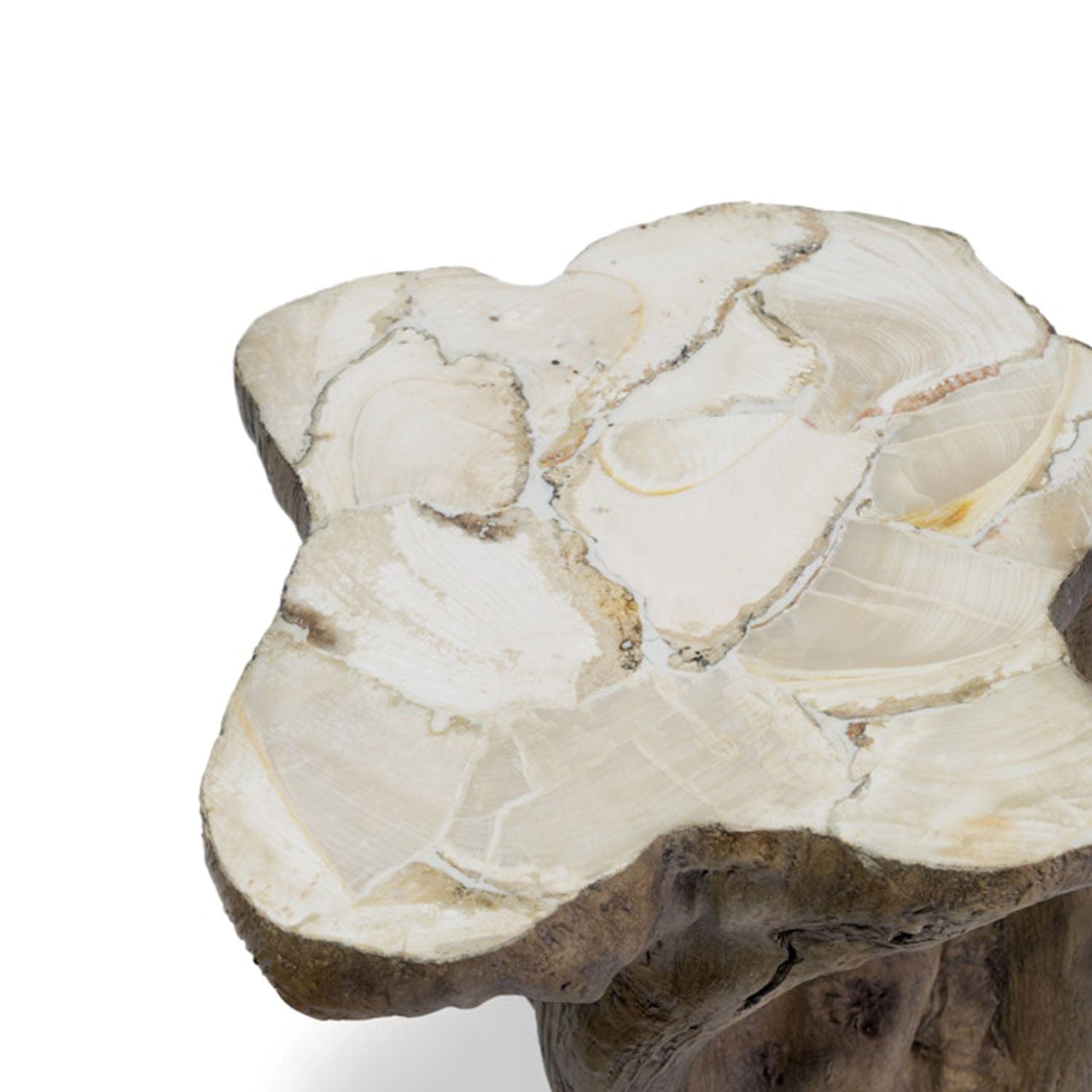 PALECEK CHLOE FOSSILIZED STUMP