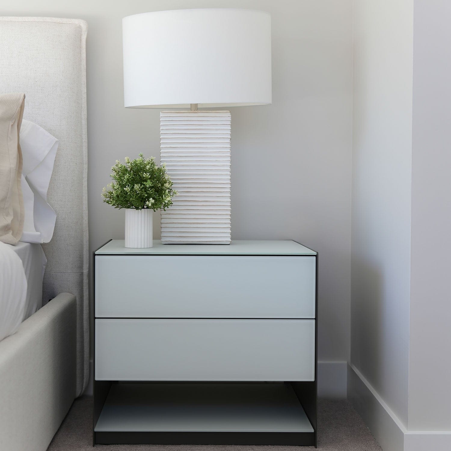 TRICA FURNITURE ABSOLUTE 2 DRAWER NIGHTSTAND