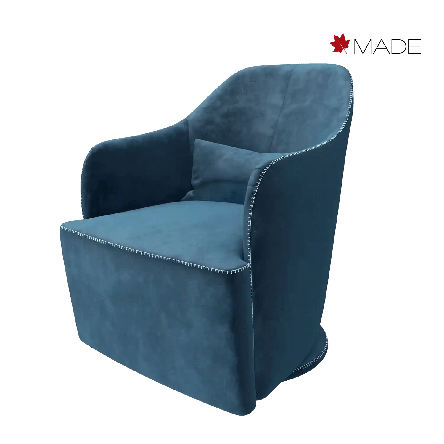 HUPPE ADELAIDE SWIVEL ROCKING CHAIR