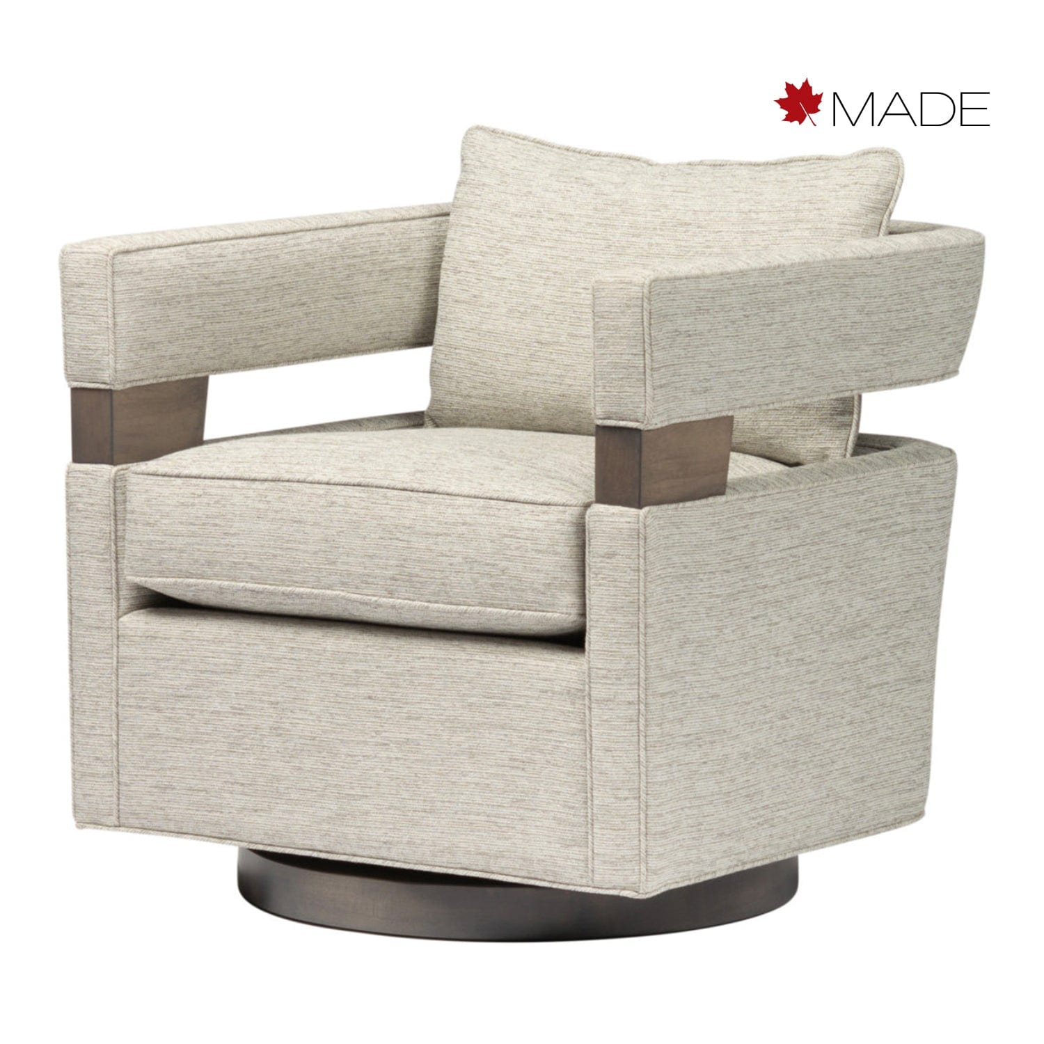 MARCANTONIO DESIGNS INCA SWIVEL CHAIR