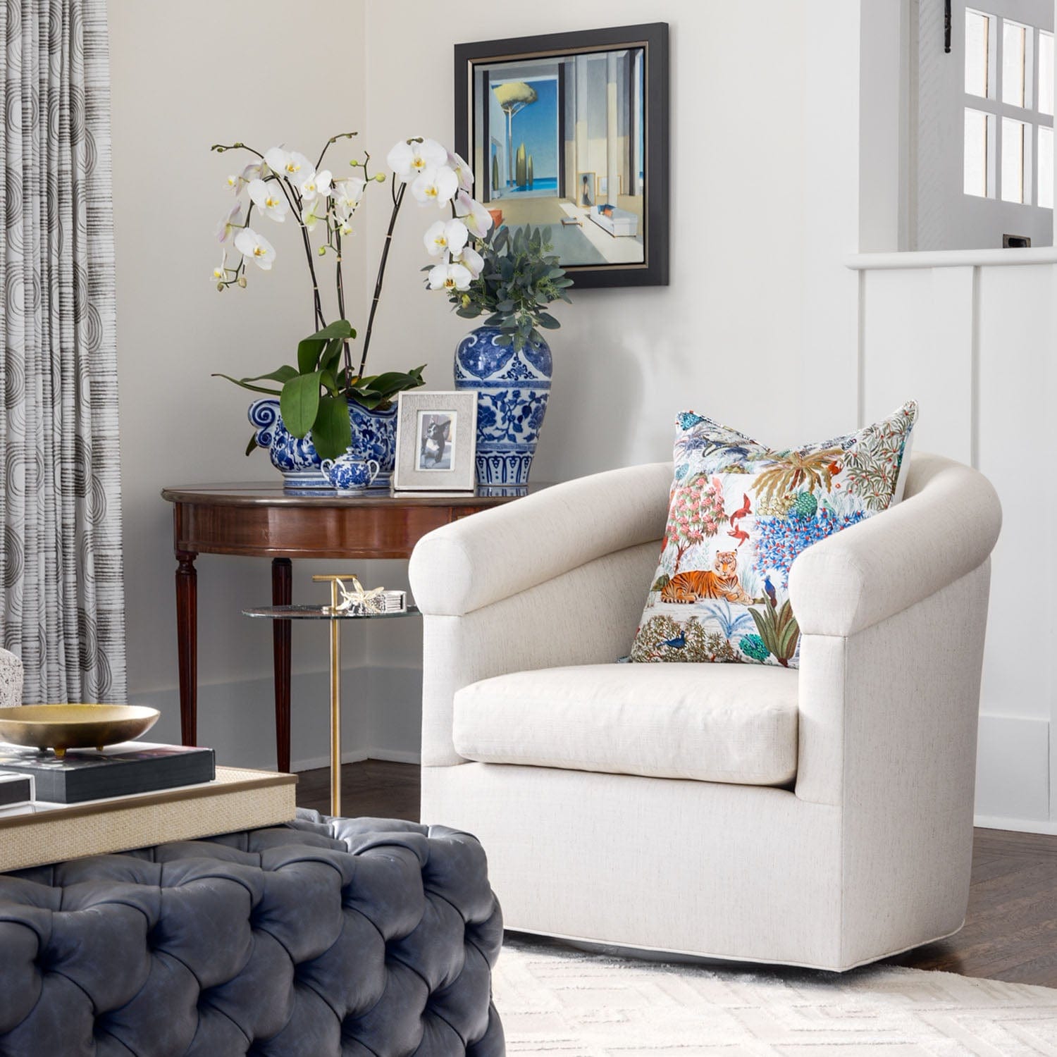 ONCE A TREE FURNITURE EILEEN SWIVEL CHAIR