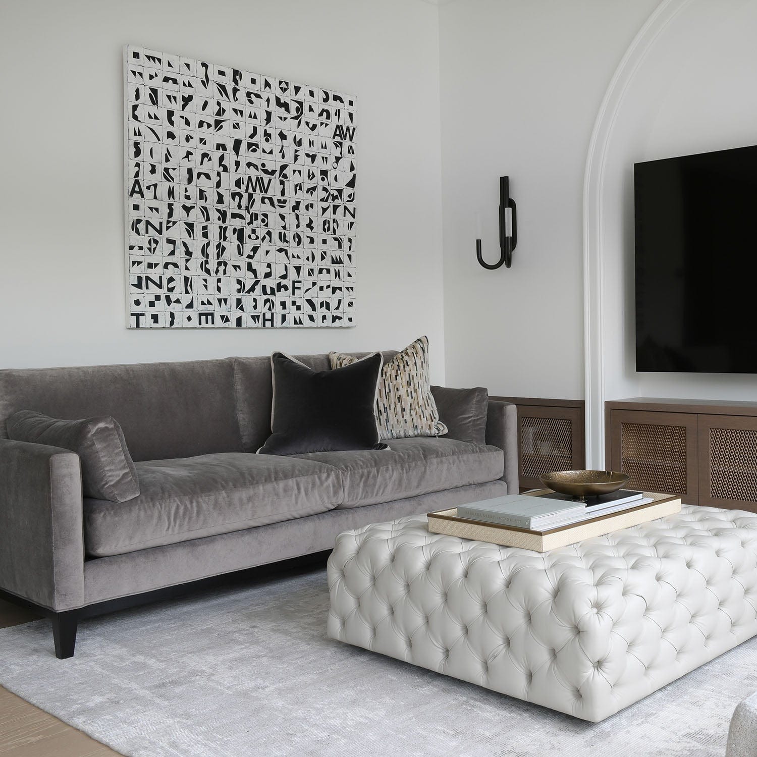ONCE A TREE FURNITURE ADRIAN OTTOMAN