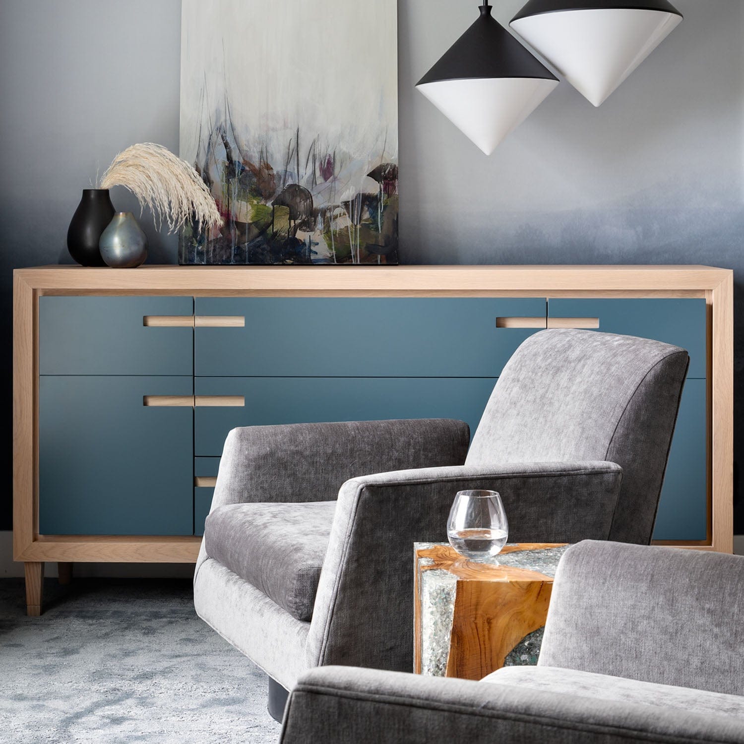 MITCHELL GOLD + BOB WILLIAMS SUPERNOVA SWIVEL CHAIR