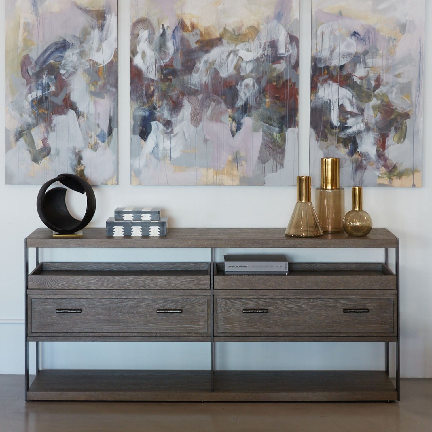 BERNHARDT CASA PAROS CONSOLE TABLE